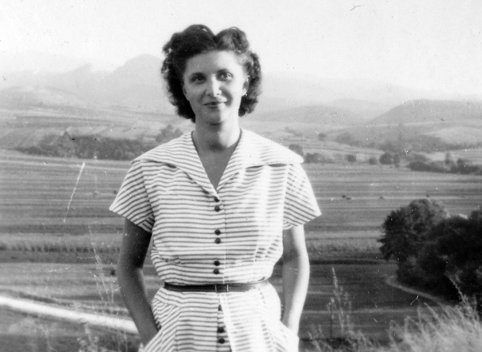 1957, Fortepan, portrait, summer, woman, Fortepan #8177