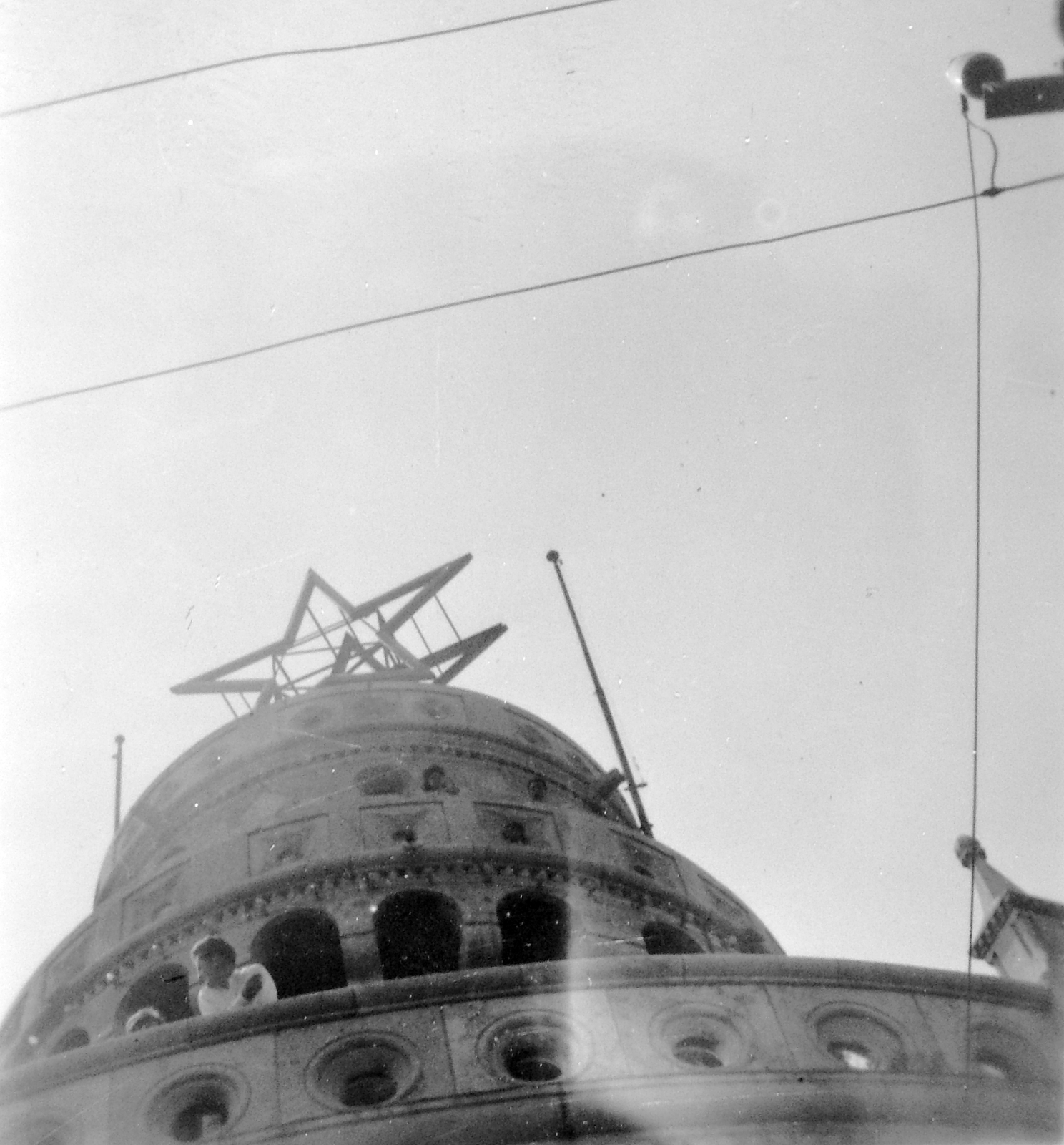 Hungary, Budapest XII., Jánoshegy, Erzsébet kilátó., 1954, Fortepan, Red Star, Budapest, Fortepan #8178