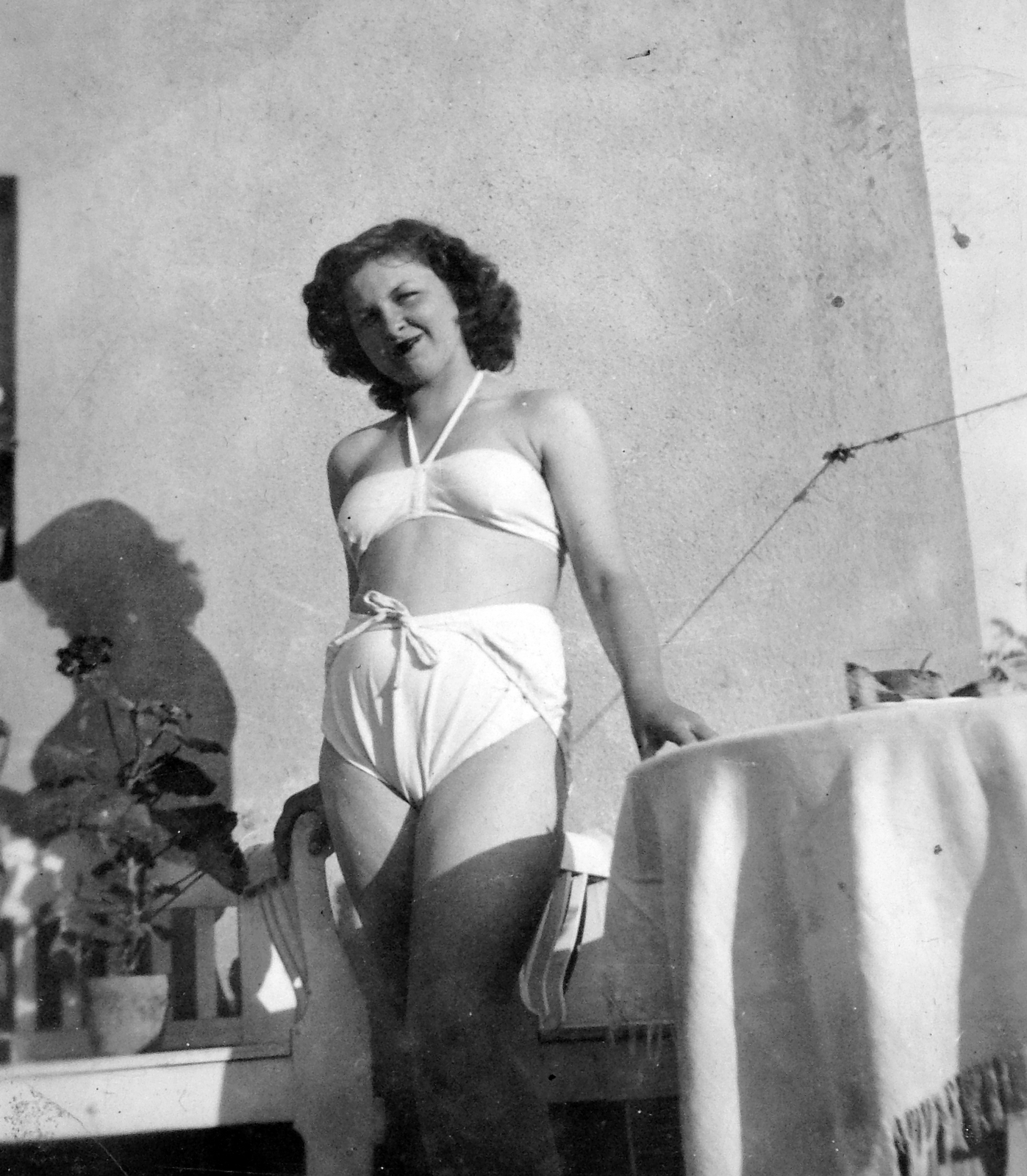 1952, Fortepan, bathing suit, Fortepan #8246