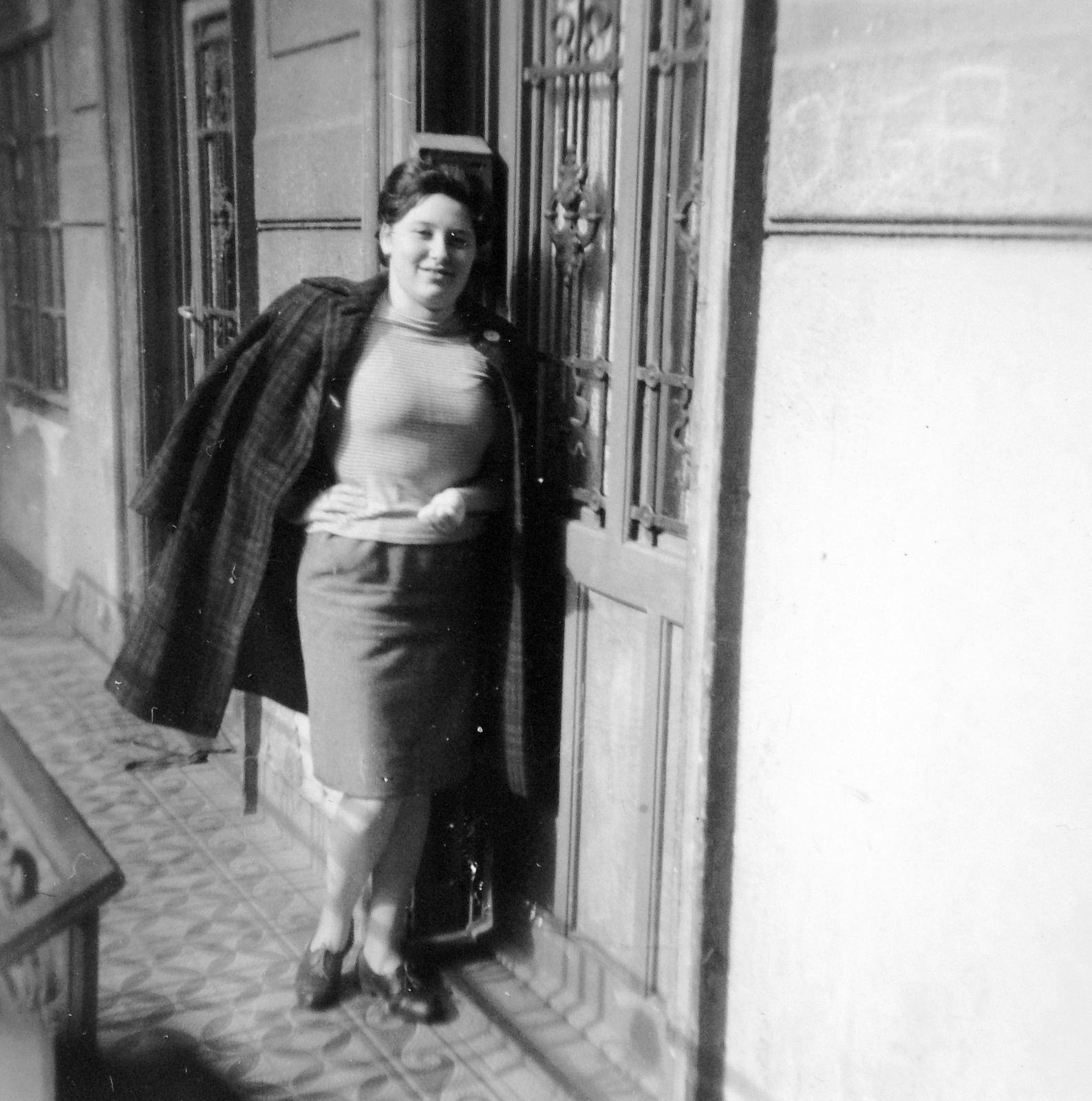 1967, Fortepan, courtyard balcony, Fortepan #8249