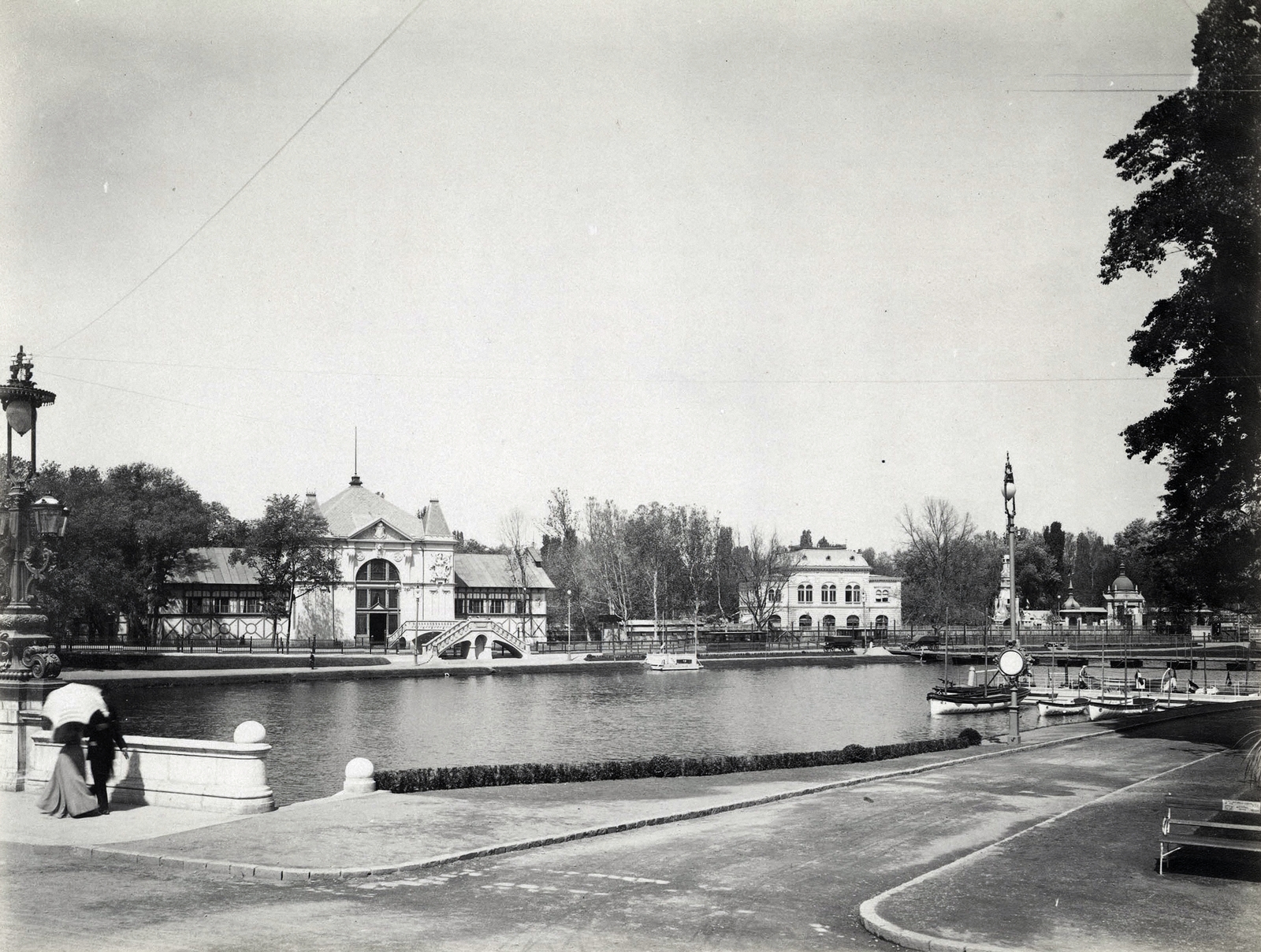Hungary, Budapest XIV., "Millenniumi kiállítás: Magyar Királyi Honvédség pavilonja. A felvétel 1896-ban készült." A kép forrását kérjük így adja meg: Fortepan / Budapest Főváros Levéltára. Levéltári jelzet: HU.BFL.XV.19.d.1.09.031, 1900, Budapest Főváros Levéltára / Klösz György fényképei, Klösz György, Budapest, Millennium Exhibition, Fortepan #82705