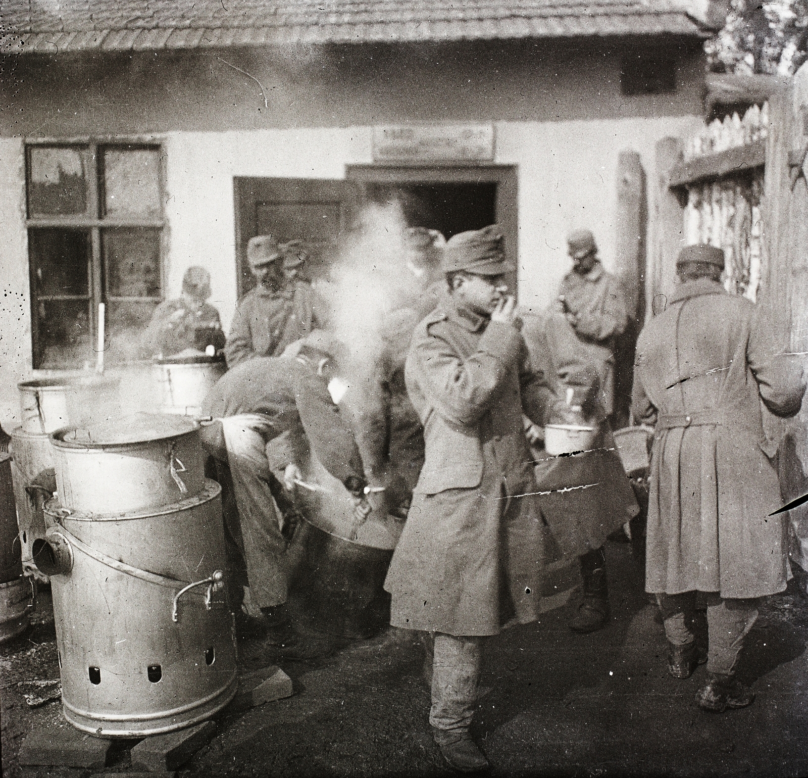Szlovákia, Eperjes, 1917, Ebner, első világháború, gulyáságyú, Fortepan #83665