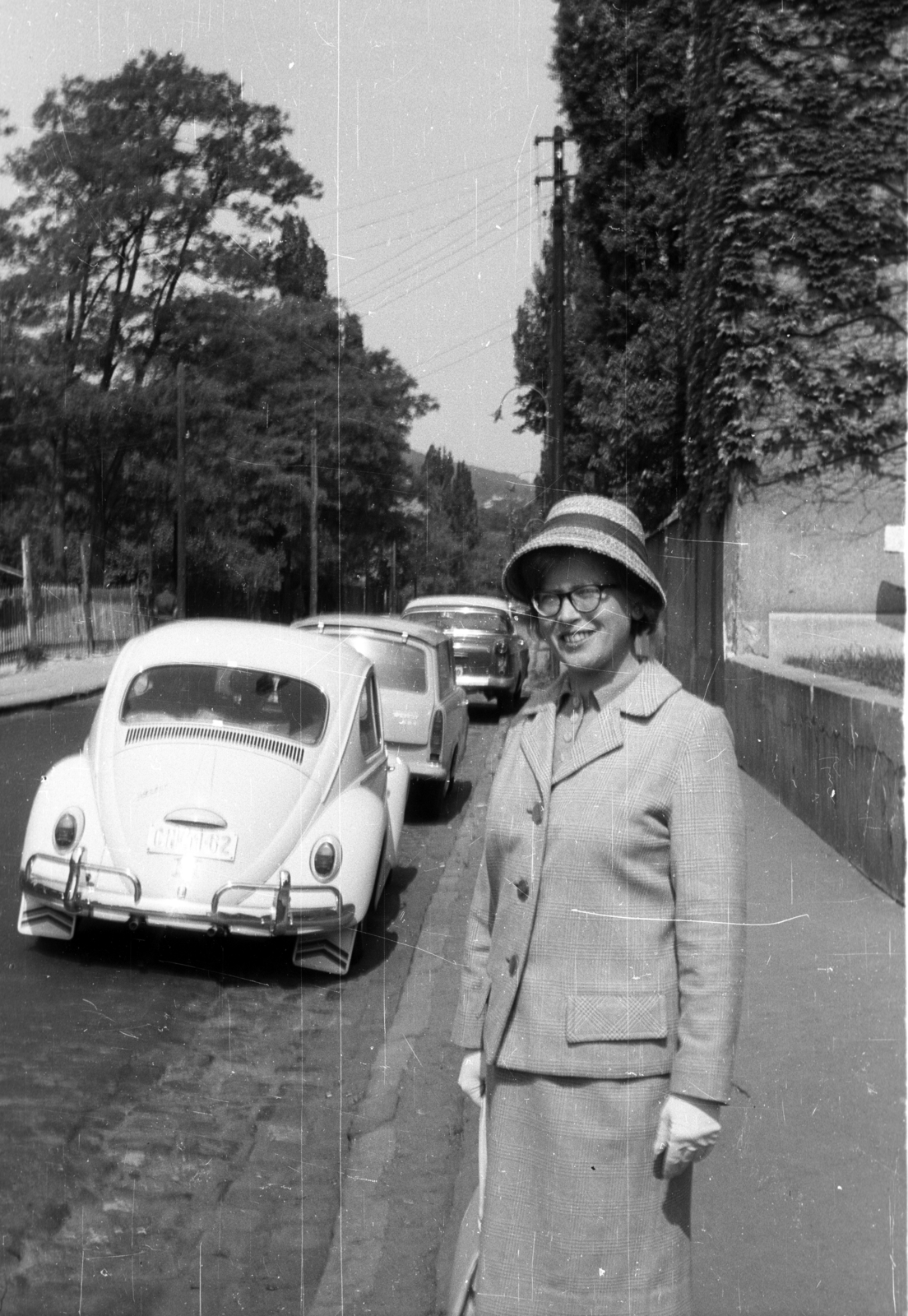 1966, Varga Dóra, Gerrman brand, Volkswagen-brand, Volkswagen Beetle, Fortepan #84188