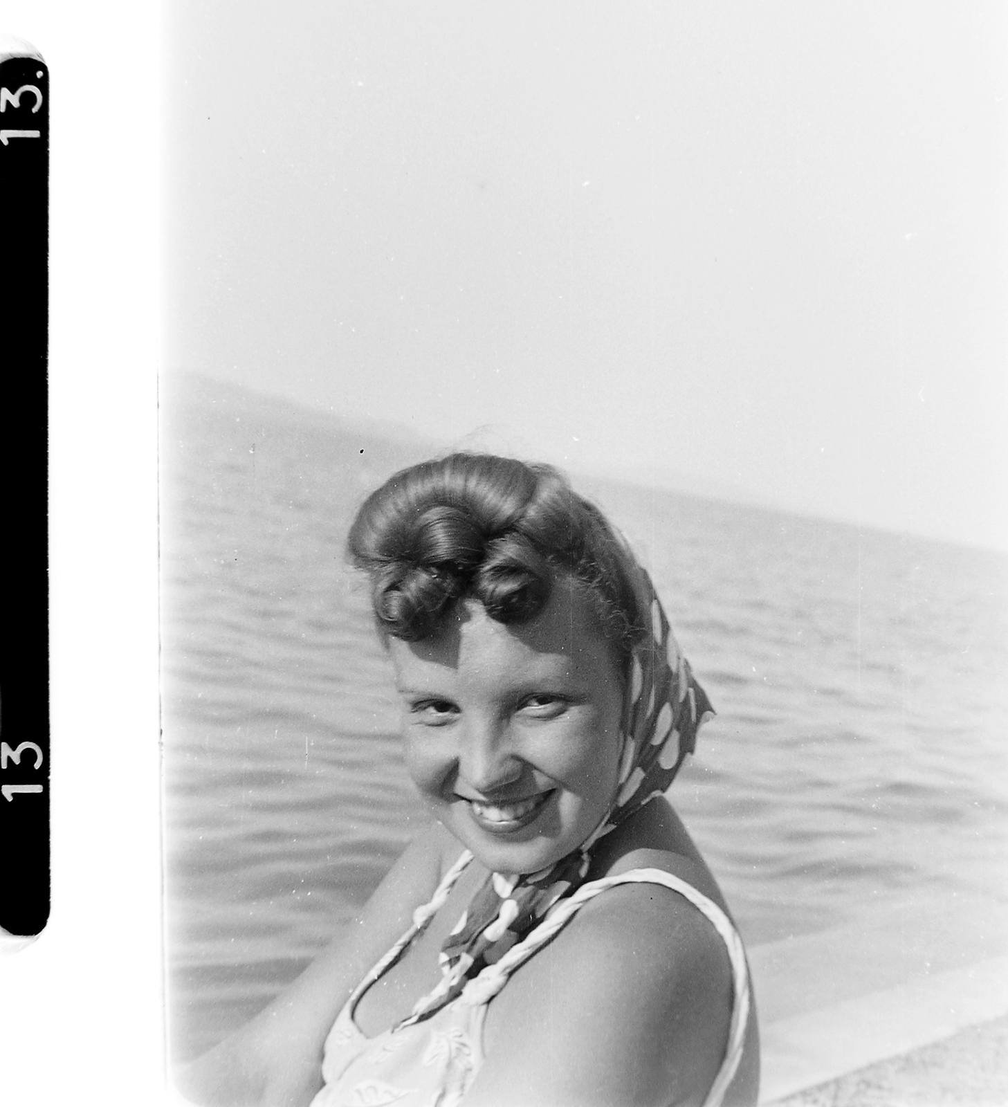 1951, Fortepan, portrait, hairdo, Fortepan #8437