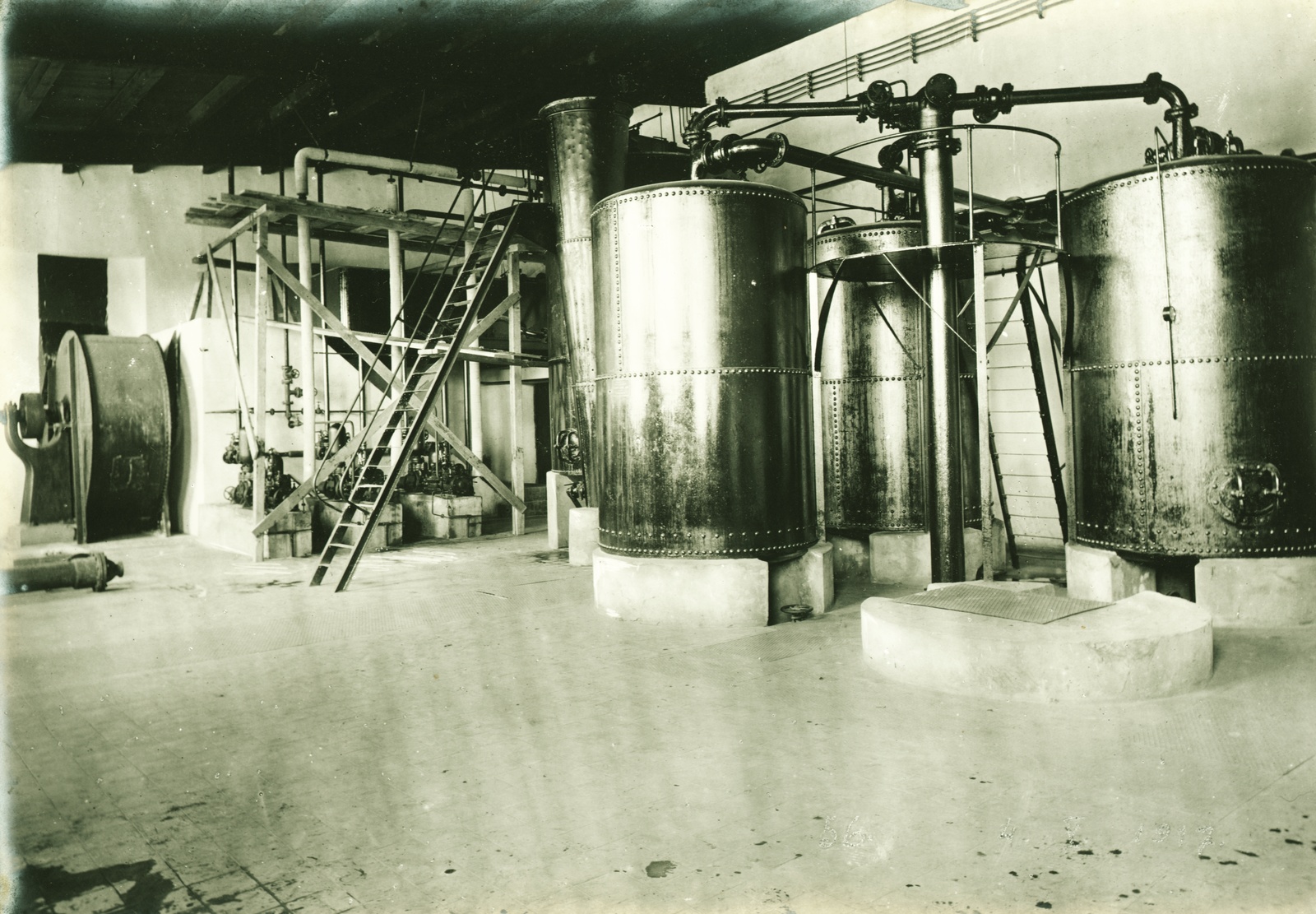 Serbia, Zrenjanin, olajgyár., 1916, Kovácsné Farkas Judit, factory, Fortepan #84777