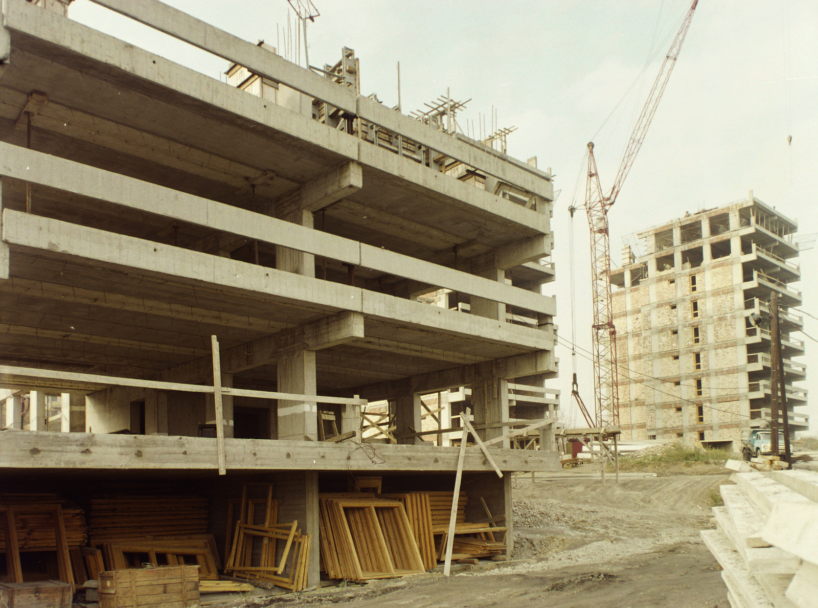 Hungary, Budapest XII., Istenhegyi út., 1976, Kádas Tibor, colorful, construction, Budapest, Fortepan #84833