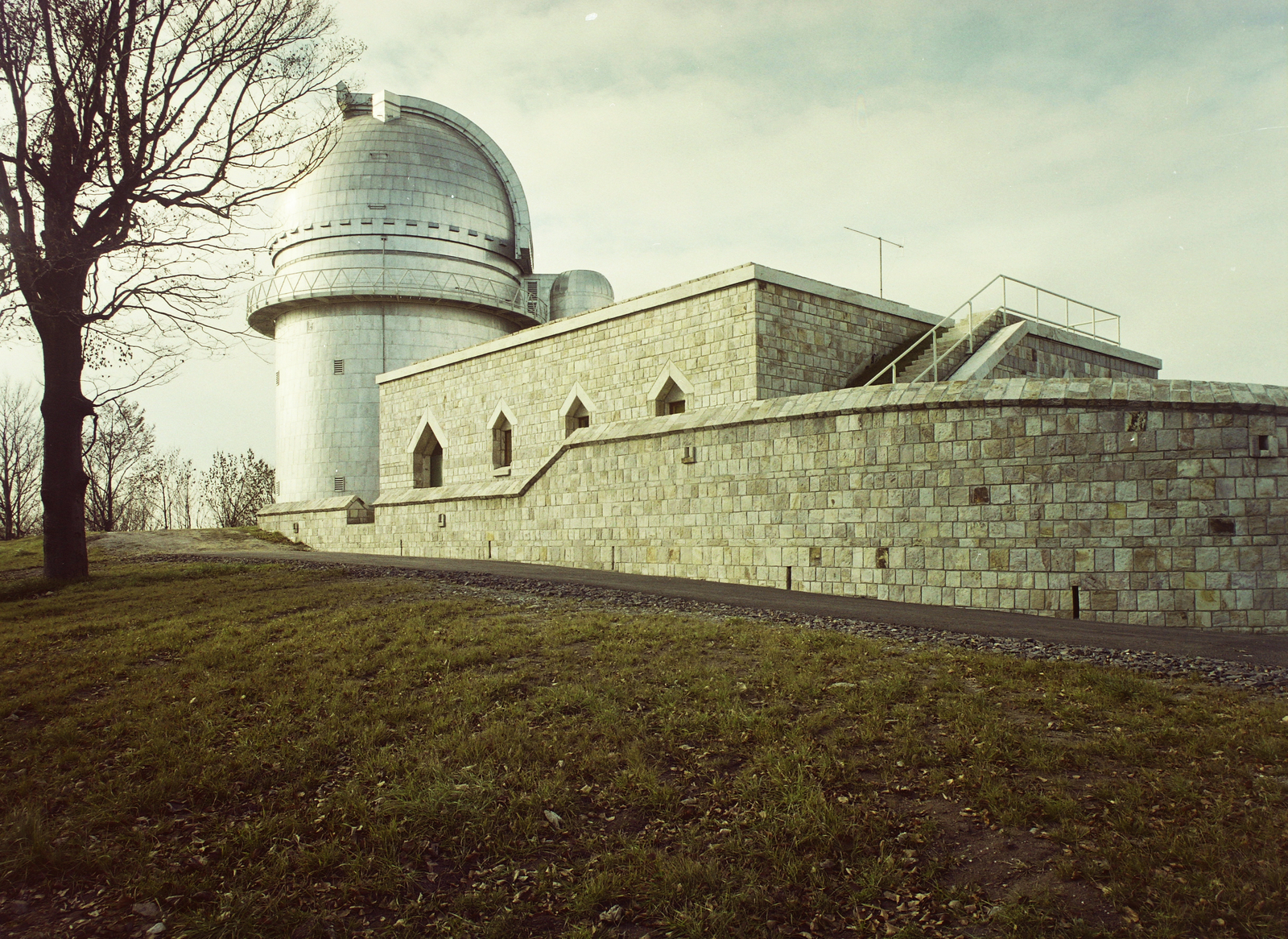 Hungary, Mátraszentimre, Piszkéstetői Obszervatórium., 1974, Kádas Tibor, colorful, observatory, Csaba Csontos-design, Fortepan #84869