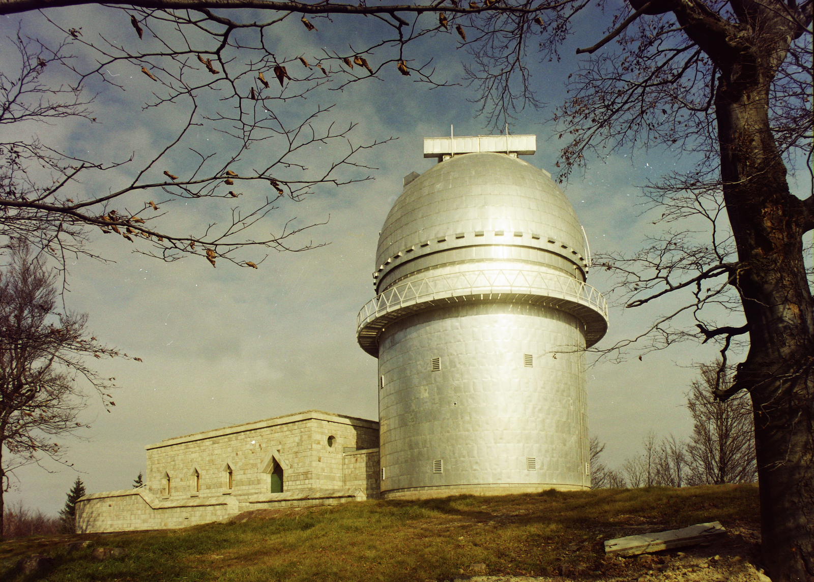 Hungary, Mátraszentimre, Piszkéstetői Obszervatórium., 1974, Kádas Tibor, colorful, observatory, Csaba Csontos-design, Fortepan #84870