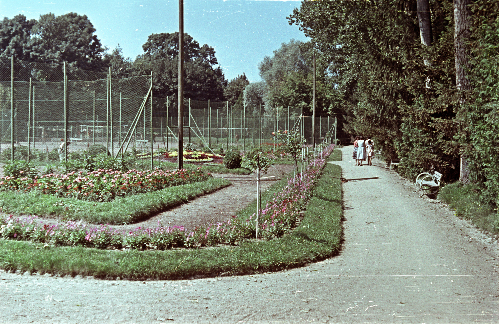 Romania,Transylvania, Cluj-Napoca, Parcul Victor Babes., 1958, Császy Alice, colorful, Fortepan #85156