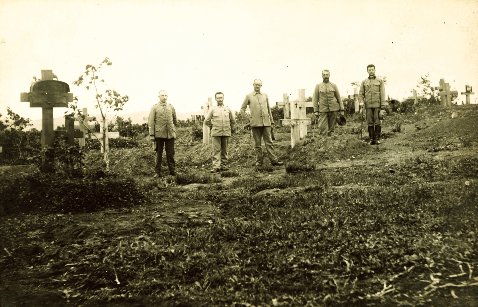 Russia, Shkotovo, 1919, Lőw Miklós, First World War, cemetery, prisoner of war, soldier, war grave, Fortepan #85326