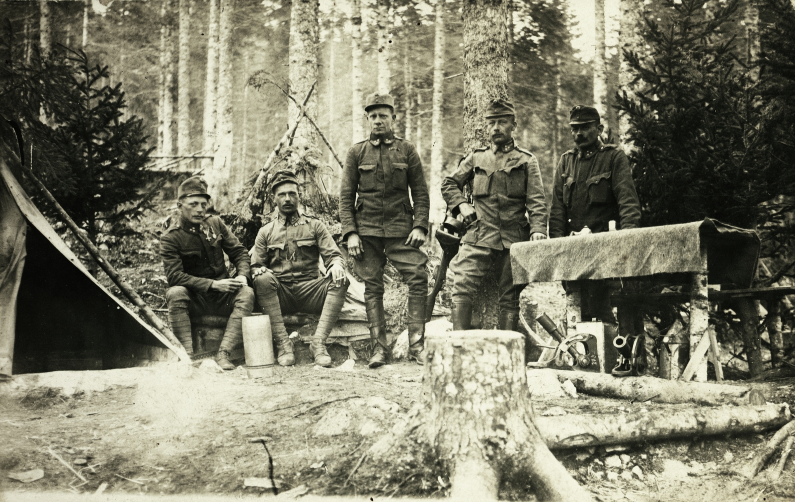 1915, Moravecz János, First World War, soldier, Fortepan #85680
