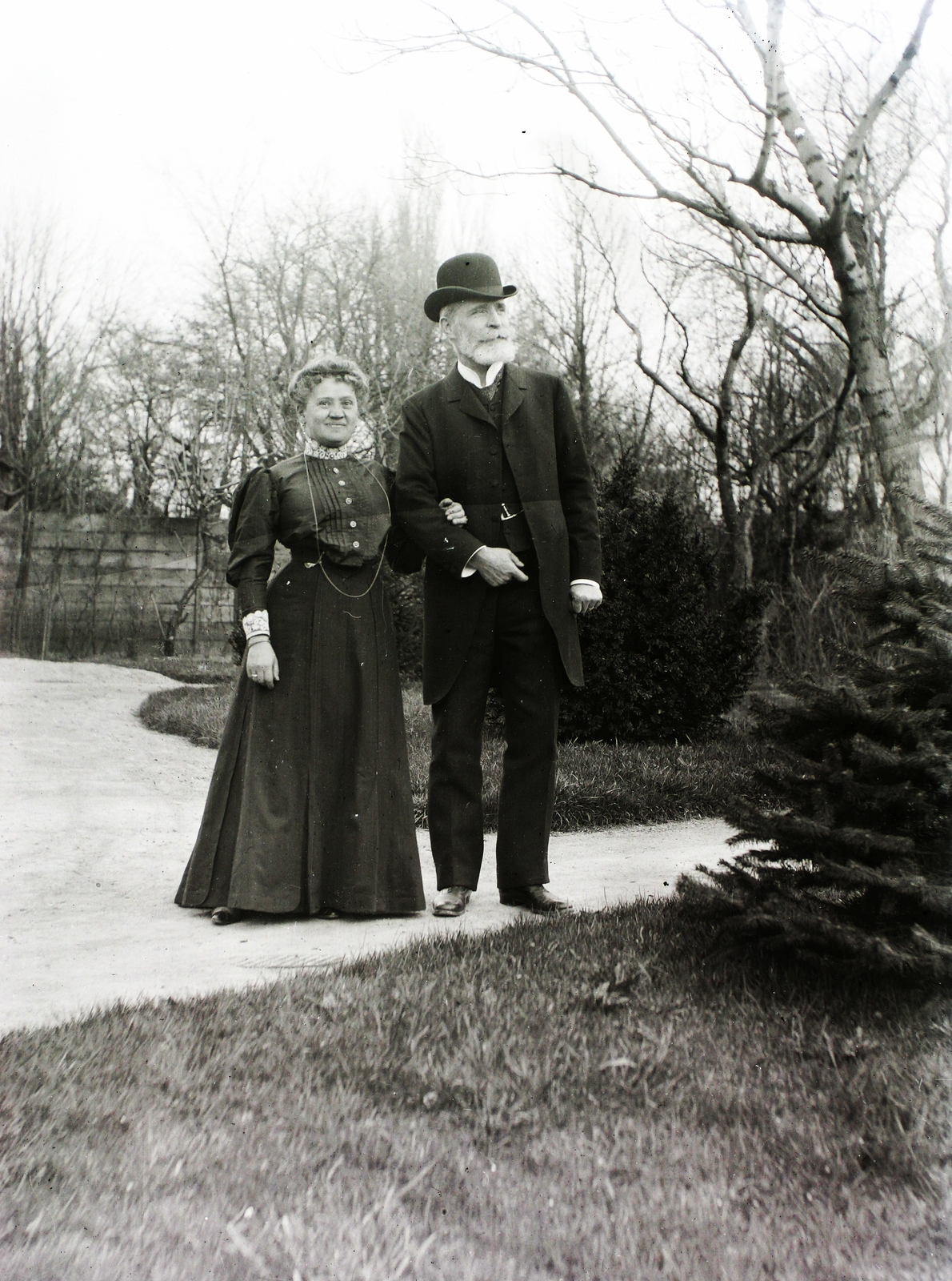 1908, Schmidt Albin, bowler hat, Fortepan #86248