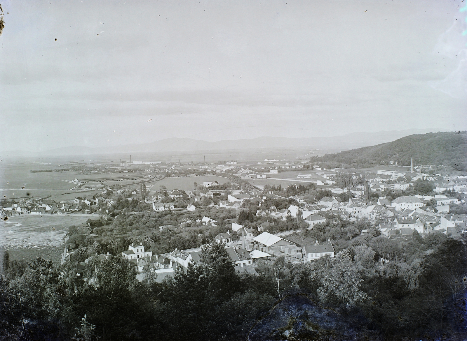 Romania,Transylvania, Brașov, látkép a Fellegvárból., 1914, Magyar Földrajzi Múzeum / Erdélyi Mór cége, Fortepan #86531