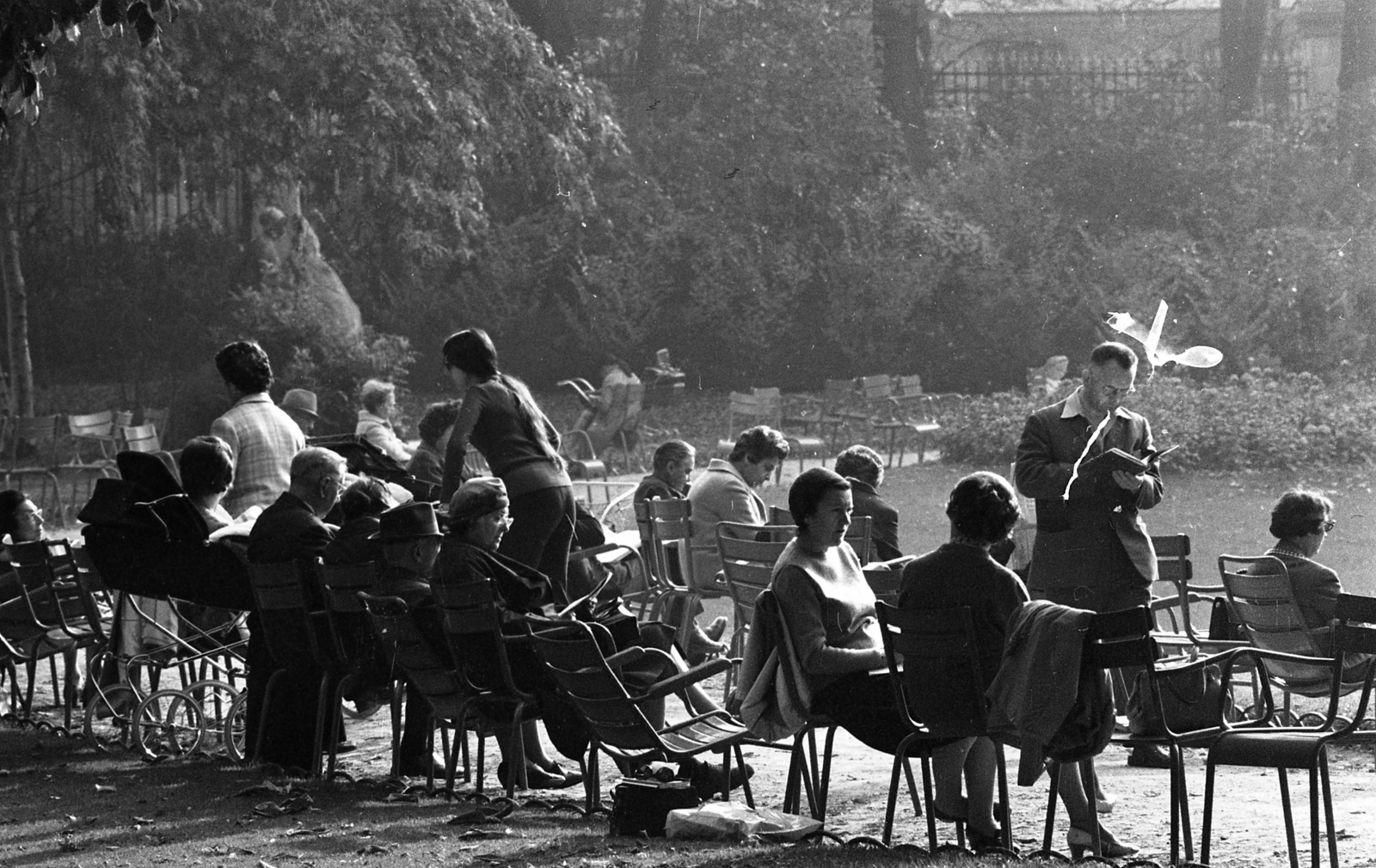 Franciaország, Párizs, Place des Vosges., 1971, Urbán Tamás, Fortepan #87409