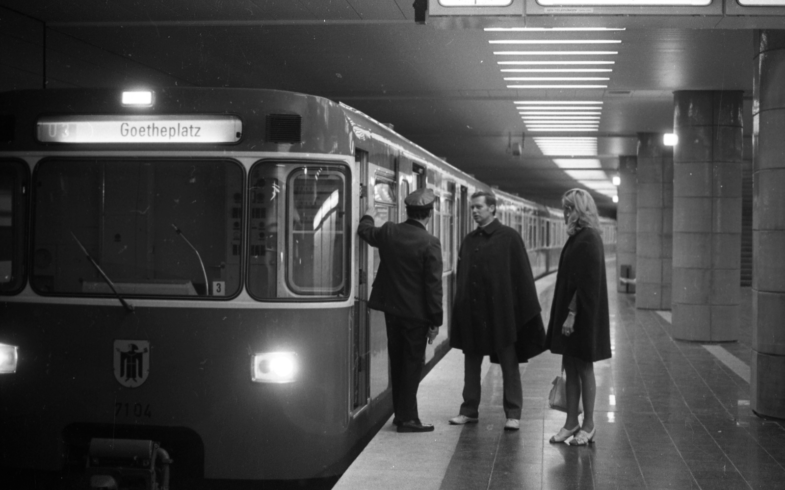 Németország, München, Sendlinger Tor U-Bahn állomás., 1971, Urbán Tamás, metró, metróállomás, Fortepan #87475
