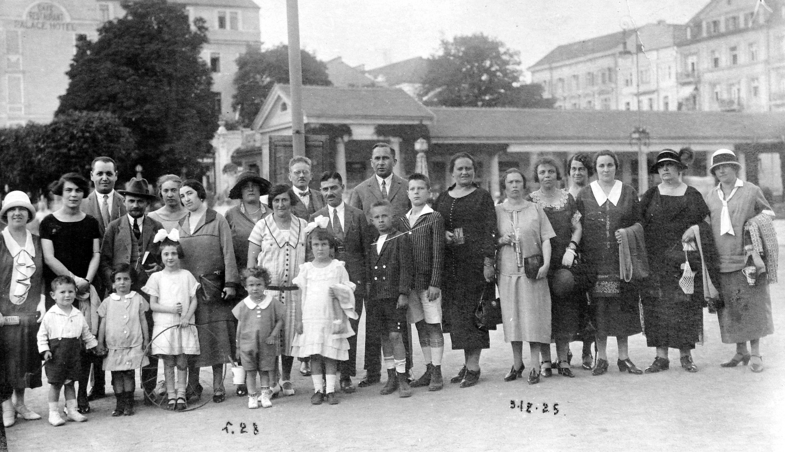 Czech Republik, Františkovy Lázně, Nová kolonáda., 1925, Fortepan, Czechoslovakia, health resort, Fortepan #8786