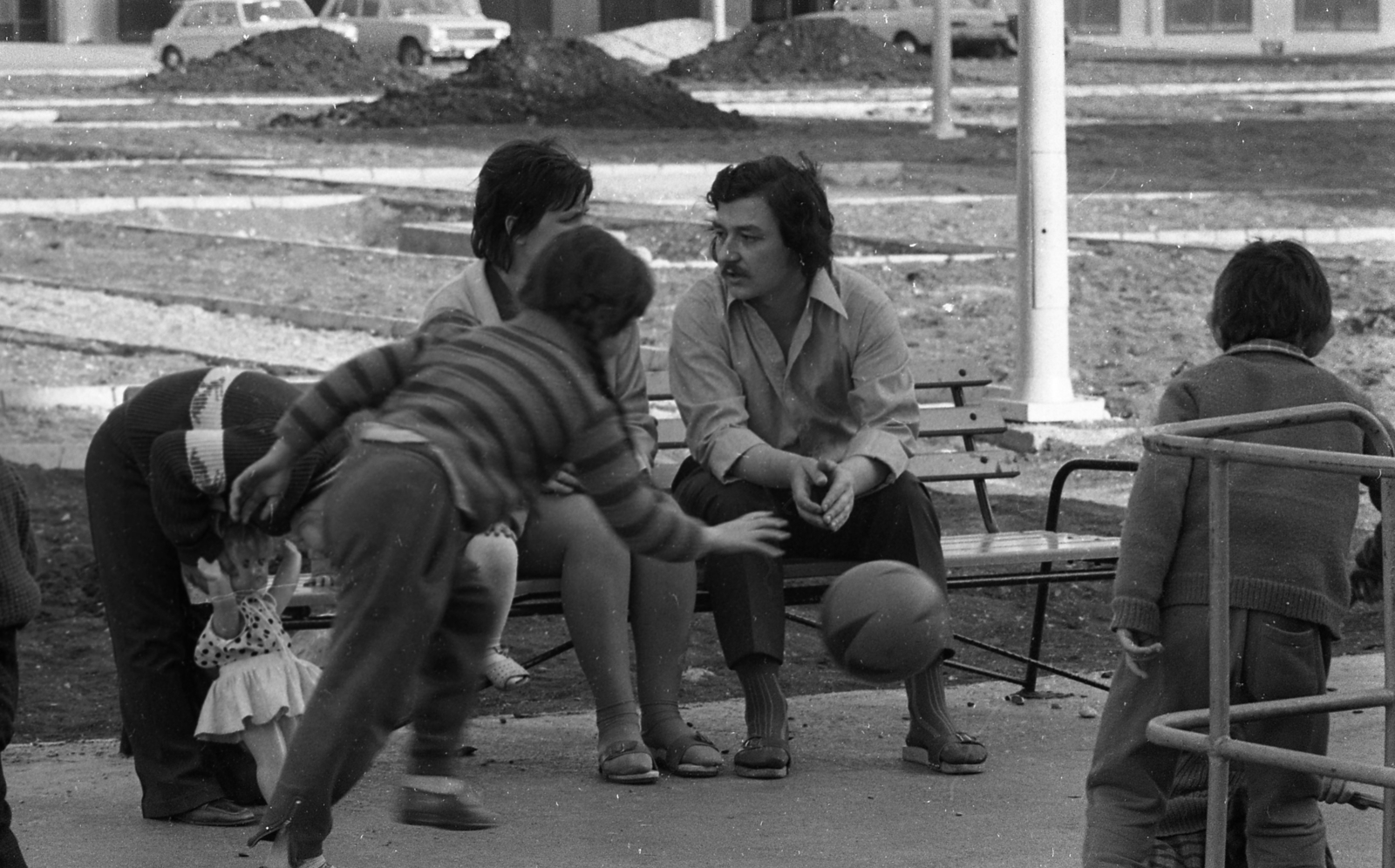 Hungary, Budapest XI., Allende park., 1973, Urbán Tamás, Budapest, Fortepan #88031