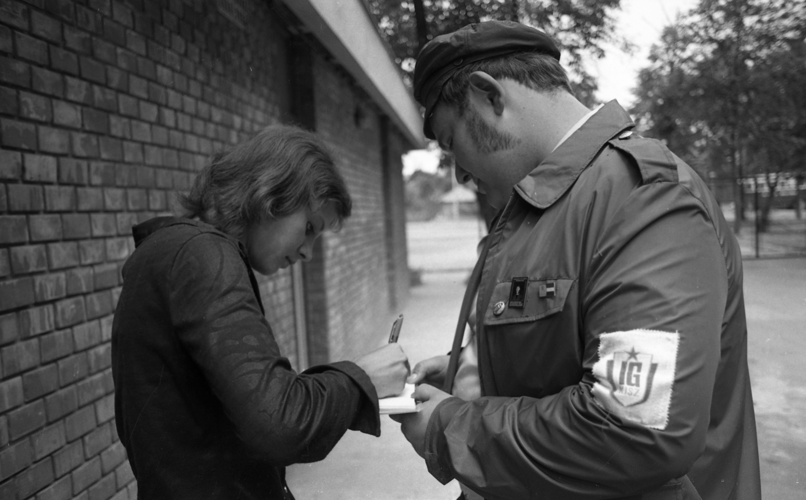 Hungary, Szeged, a felvétel a VII. Szegedi Ifjúsági Napok alkalmával készült., 1973, Urbán Tamás, young guard, Fortepan #88236