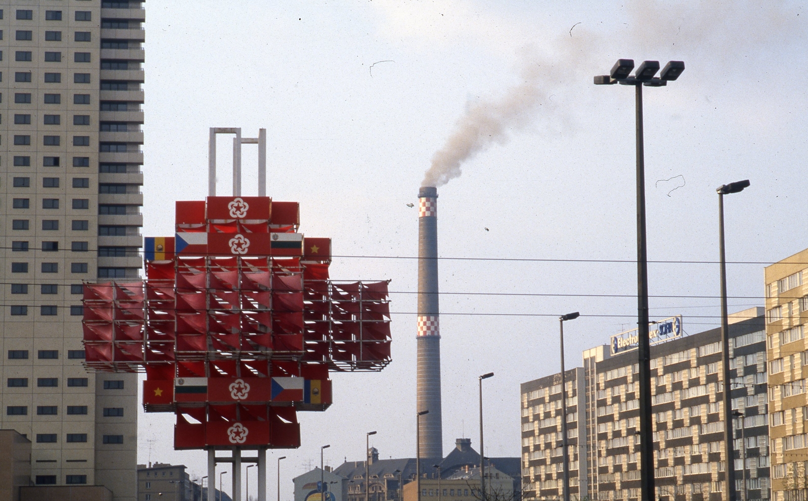 Germany, Leipzig, Gerberstrasse., 1982, Urbán Tamás, colorful, GDR, Fortepan #88381