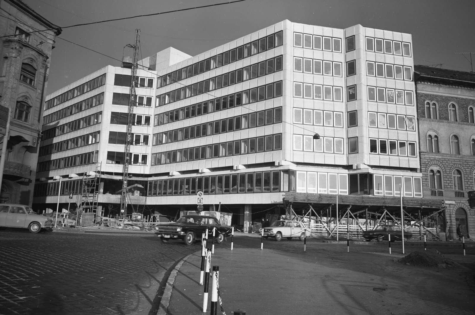 Hungary, Budapest IX., Boráros tér, szemben az Angyal utca torkolata., 1974, Urbán Tamás, street view, Budapest, Fortepan #88558