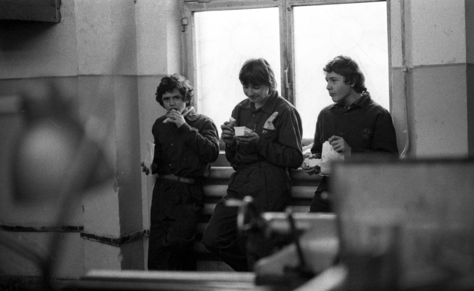 Magyarország, 1976, Urbán Tamás, étkezés, ebédidő, Fortepan #88867