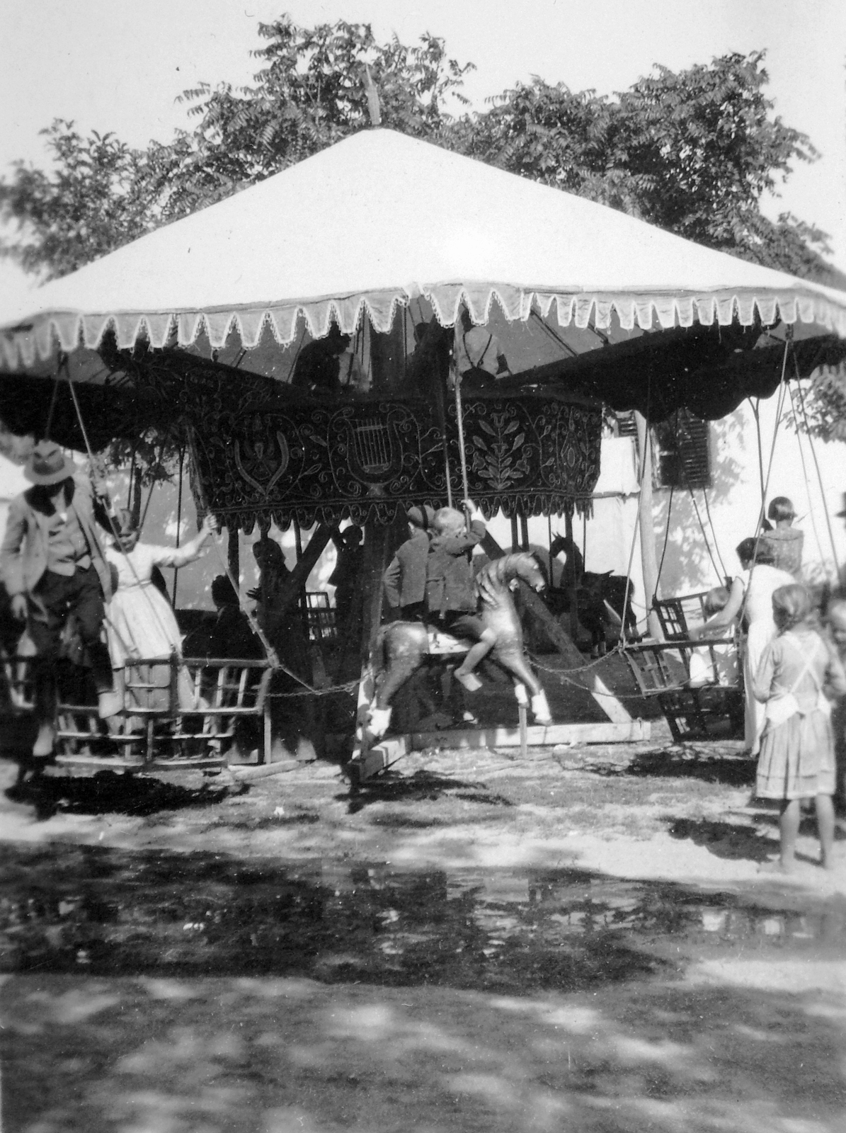 1936, Fortepan, carousel, Fortepan #8893
