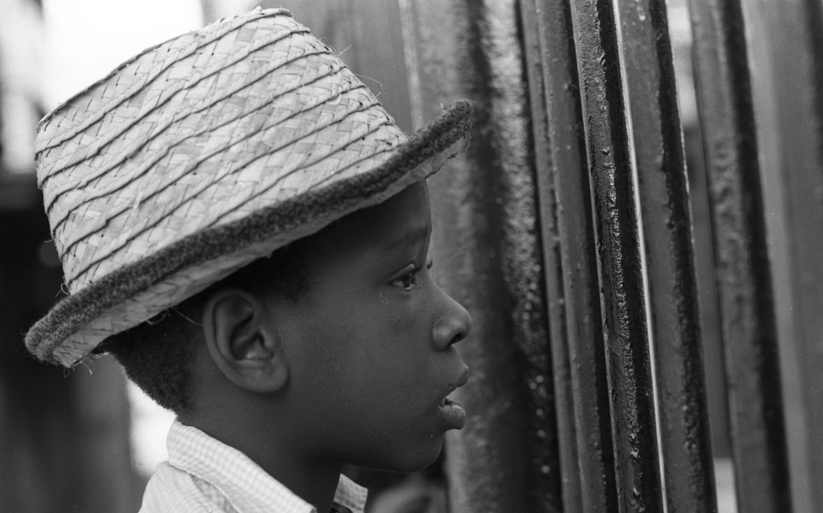 Cuba, 1978, Urbán Tamás, portrait, face profile, Fortepan #89071