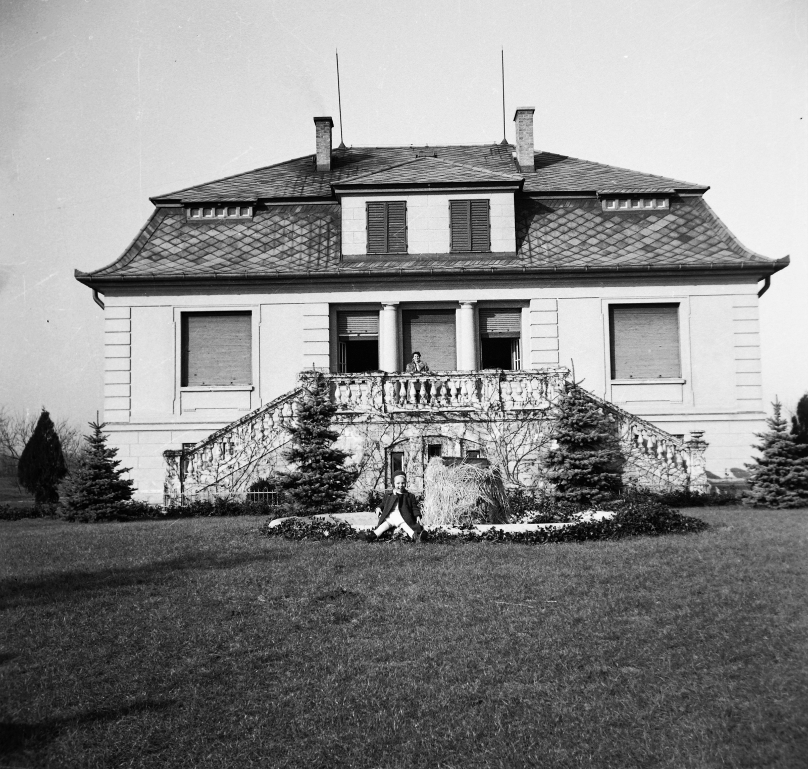 Hungary, Halásztelek, (ekkor Tököl külterülete), Korbuly birtok., 1935, Korbuly, Fortepan #8937