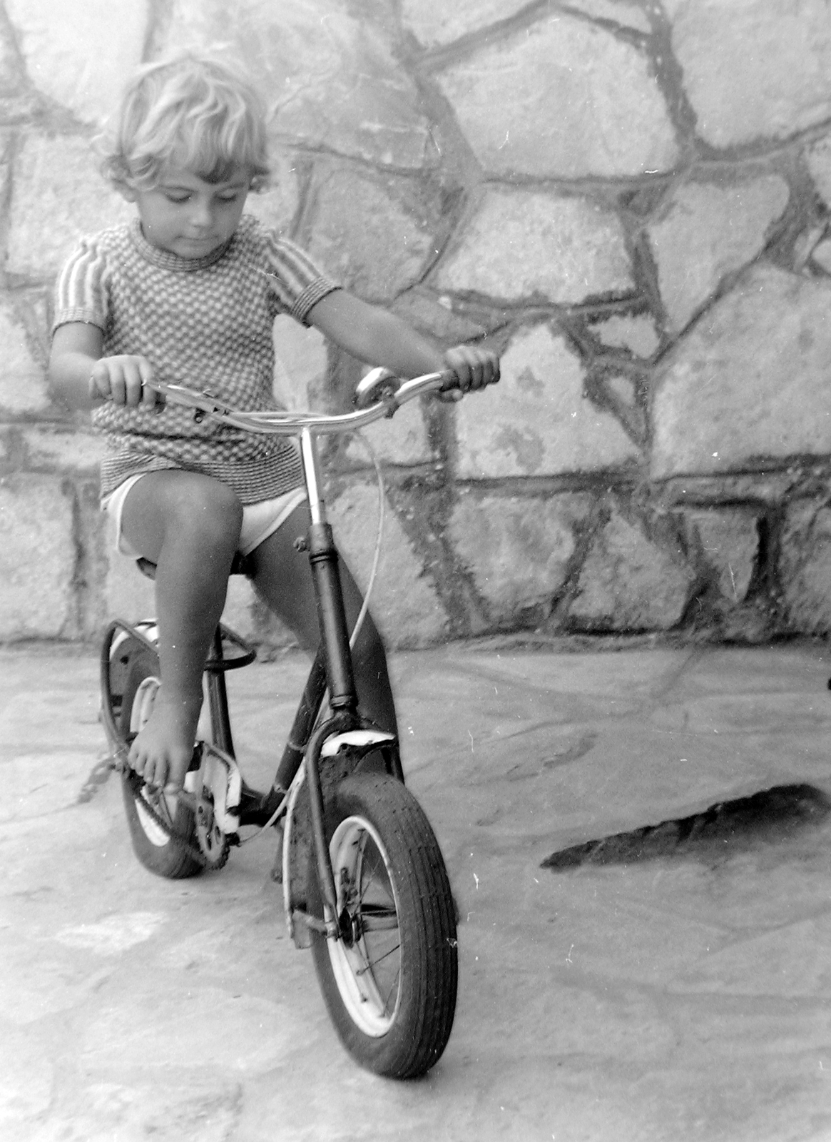 1973, Fortepan, bicycle, kid, Fortepan #8957