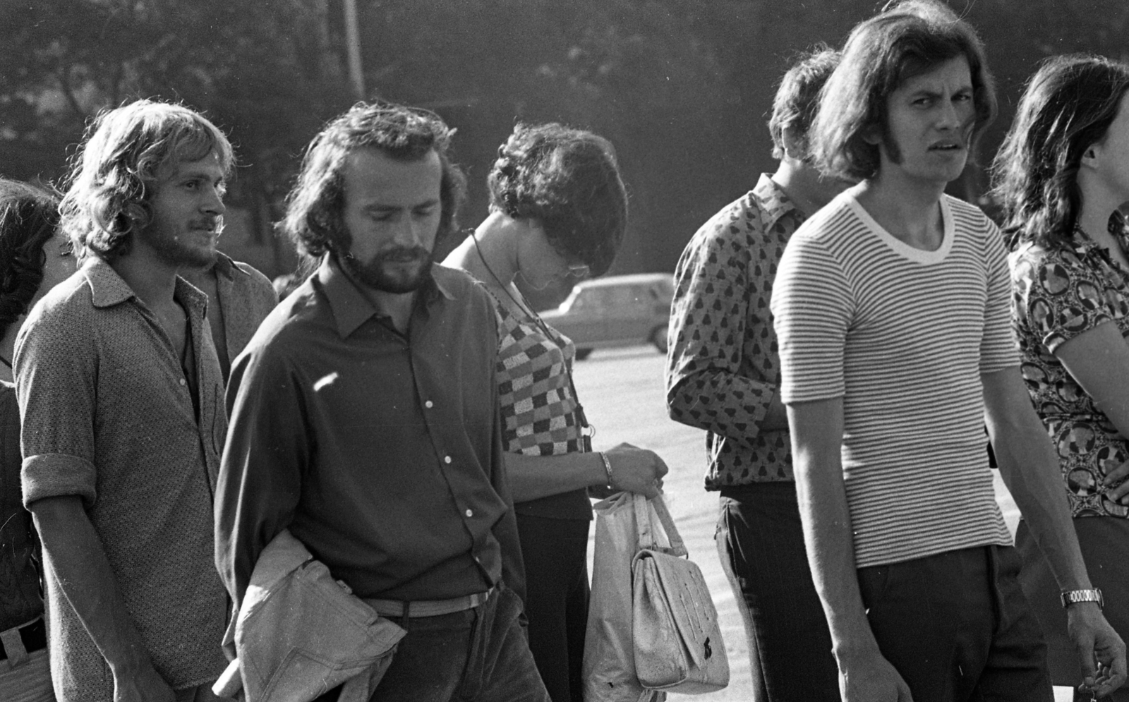 1970, Urbán Tamás, jacket over arm, Fortepan #89842