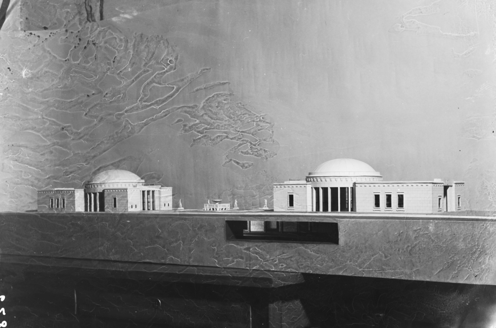 Hungary, Budapest, a metró és a gödöllői HÉV Hungária körúti, közös végállomásának makettje., 1952, UVATERV, model, Fortepan #91462