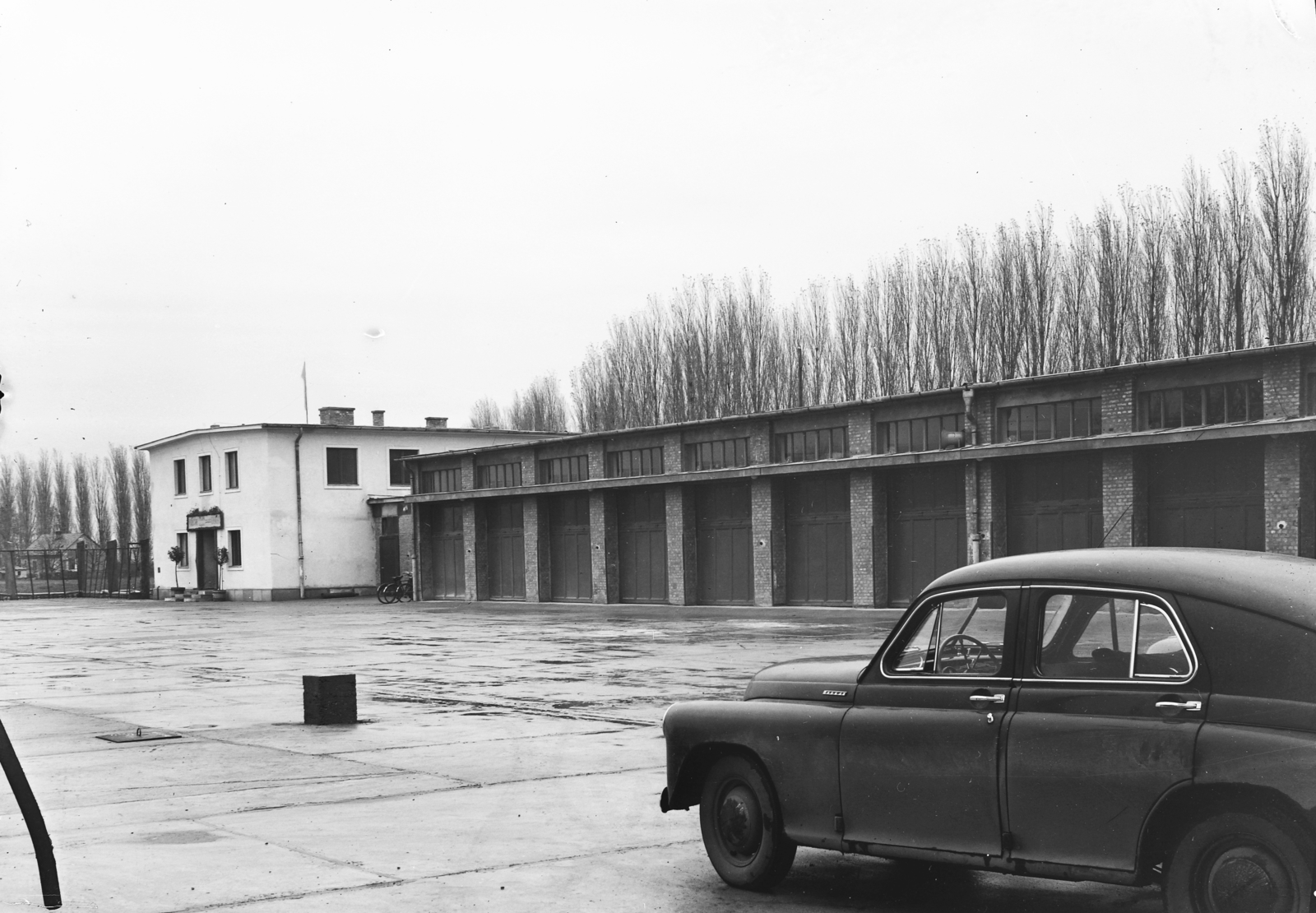 1952, UVATERV, GAZ M20 Pobjeda, Fortepan #91593