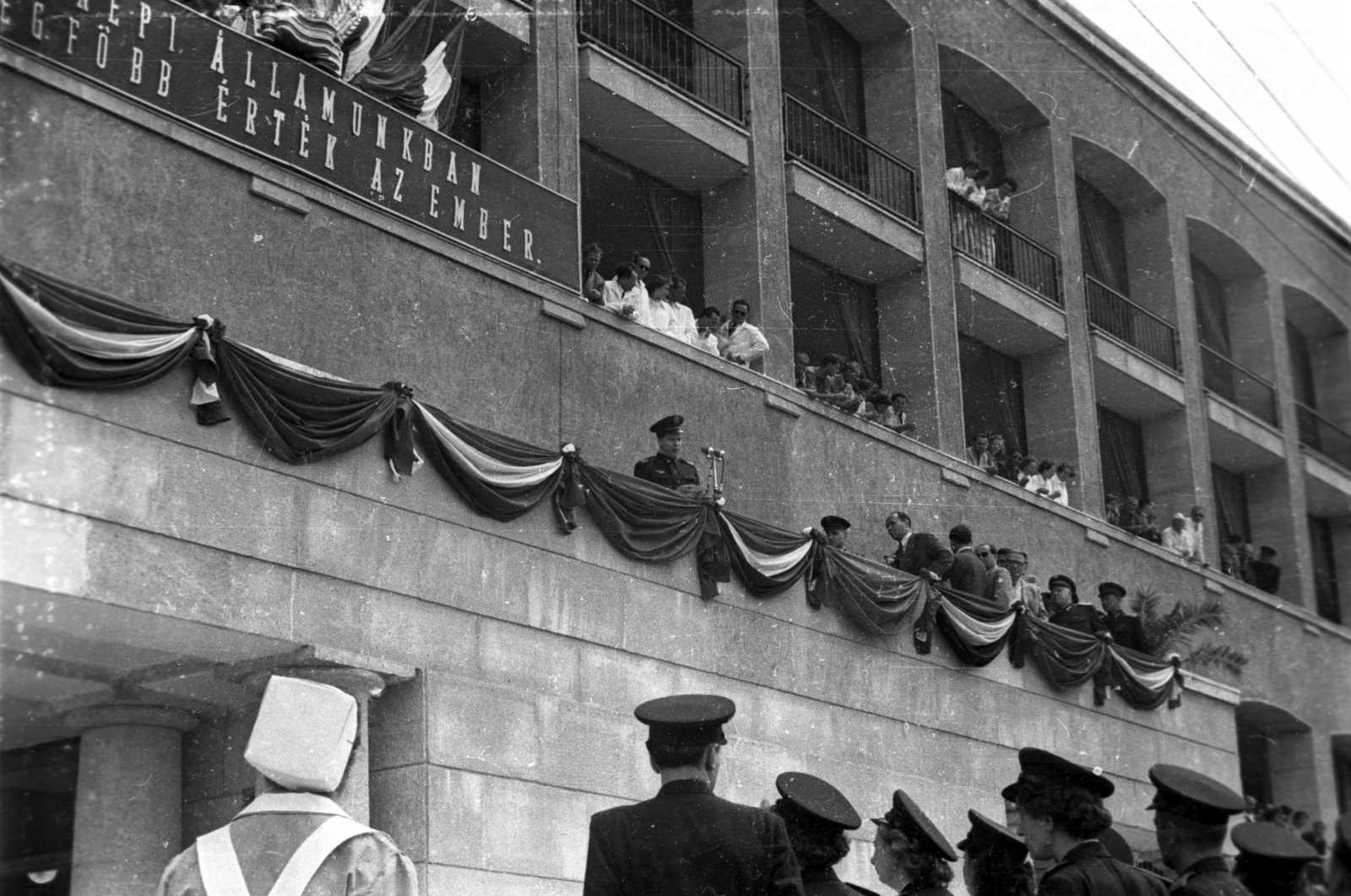 Hungary, Budapest XII., a Budakeszi MÁV-kórház szanatóriuma (később a Honvédkórház III. számú telephelye)., 1956, UVATERV, medical institution, Budapest, Fortepan #92074