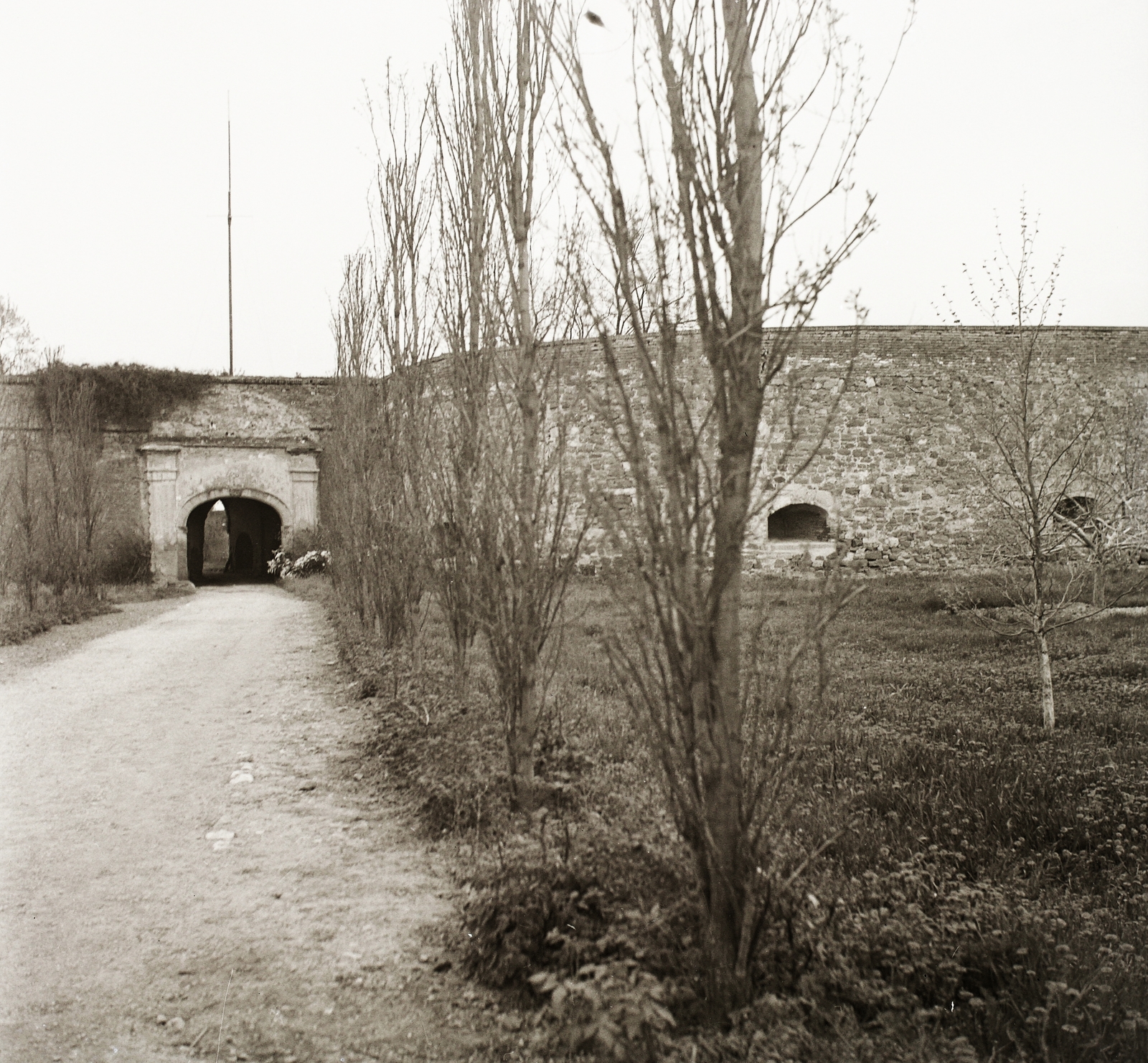 Hungary, Szigetvár, a vár főkapuja., 1940, Ebner, fort, castle, castle gate, Fortepan #92324