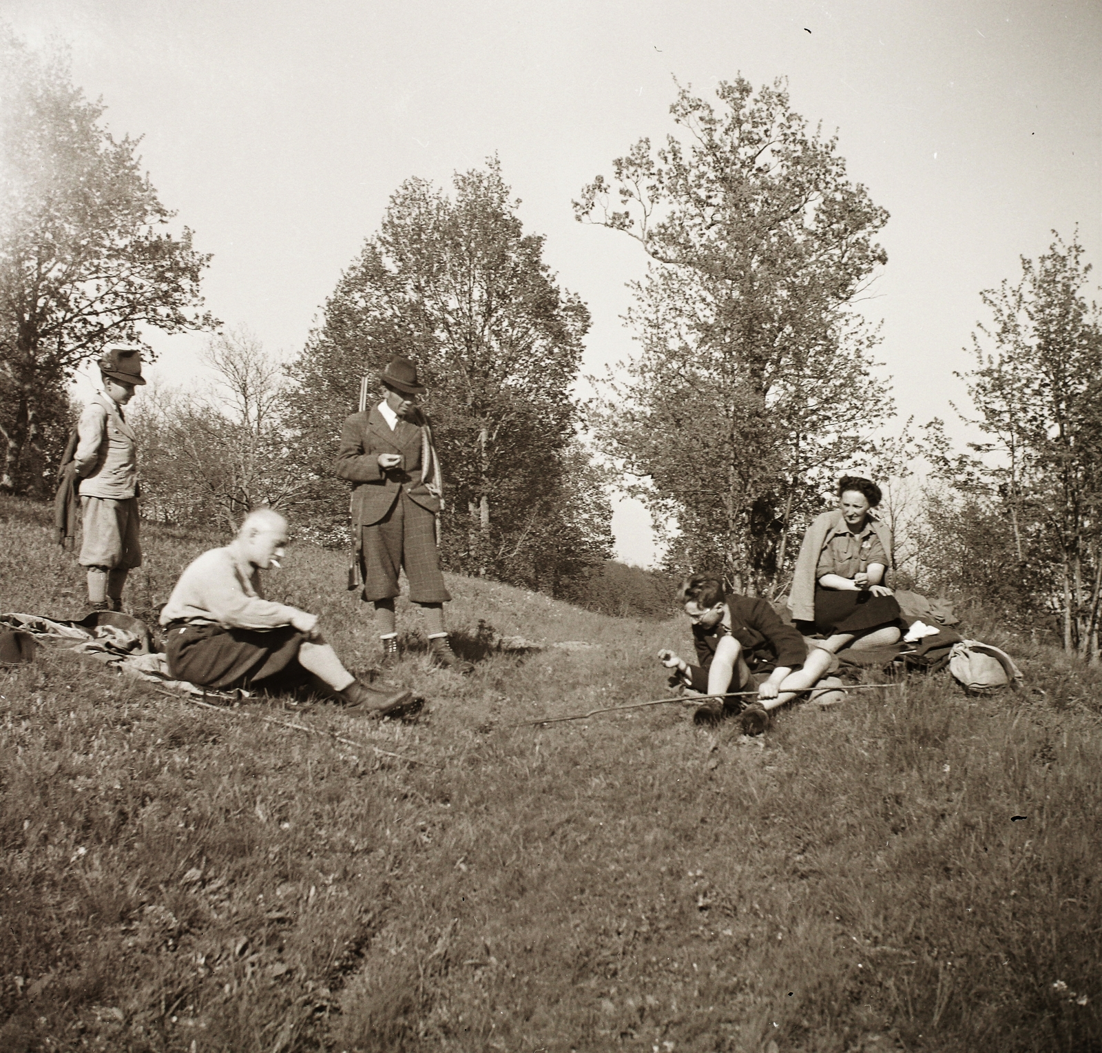 1940, Ebner, vadászat, Fortepan #92341