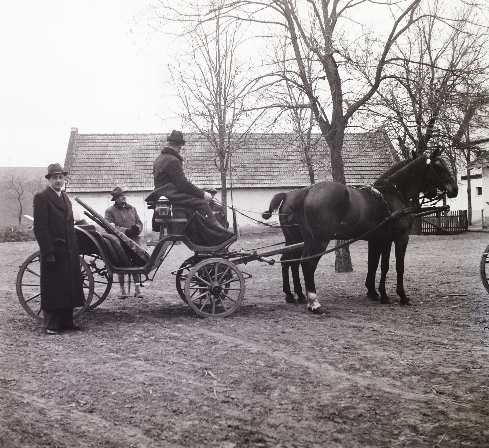 1940, Ebner, coach, hunting, Fortepan #92342