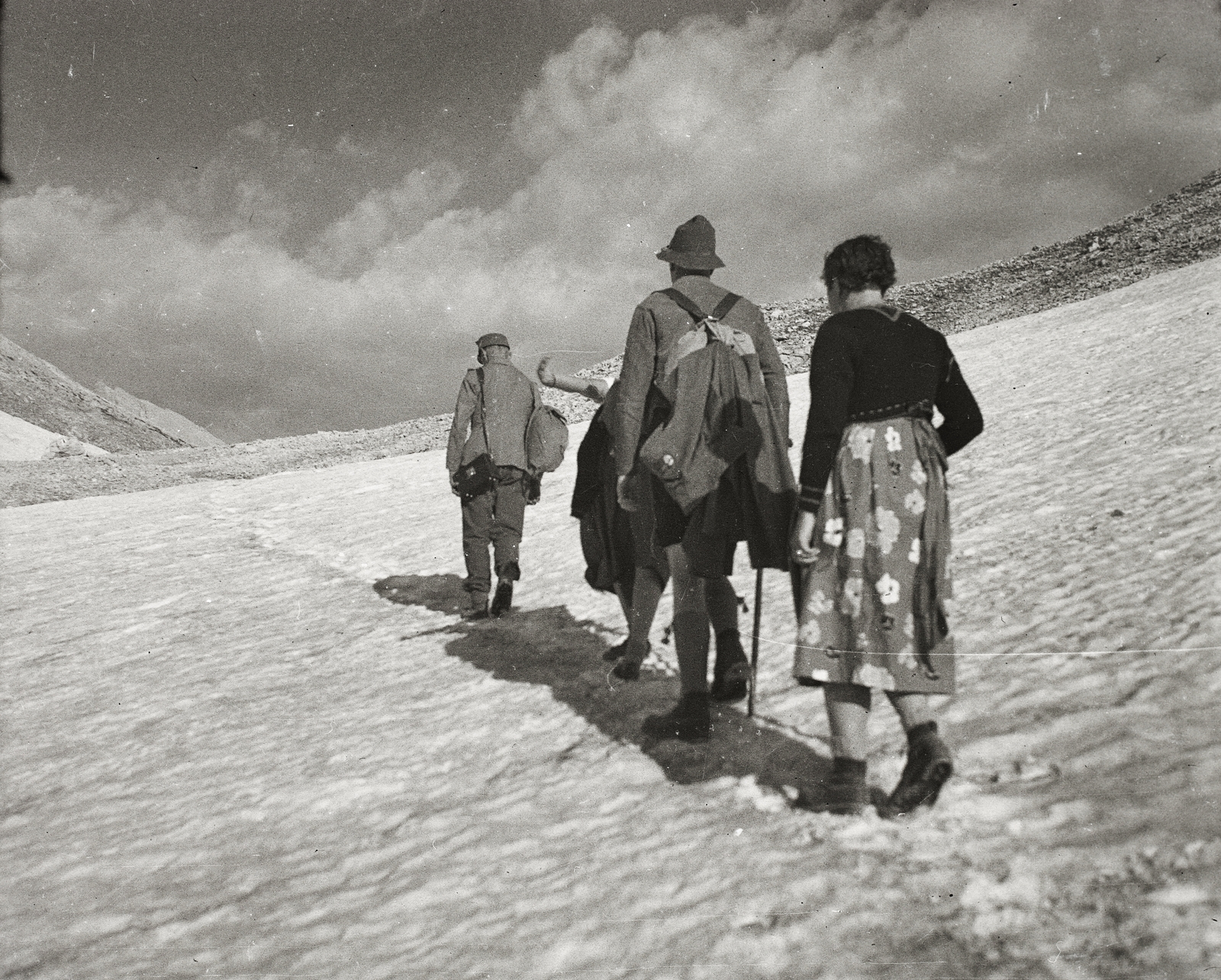 1936, Ebner, winter, snow, Mountaineering, snowy landscape, Fortepan #92437