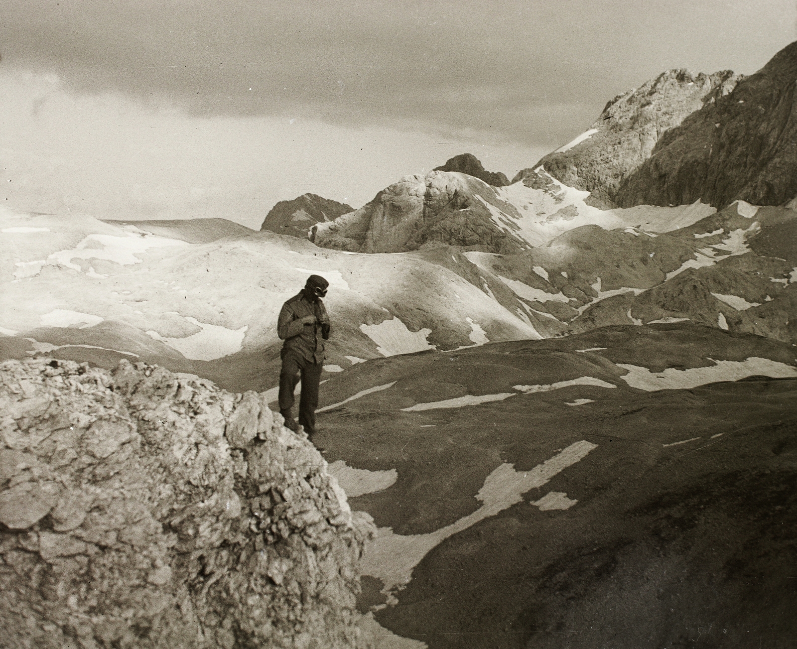 1936, Ebner, Mountaineering, Fortepan #92442