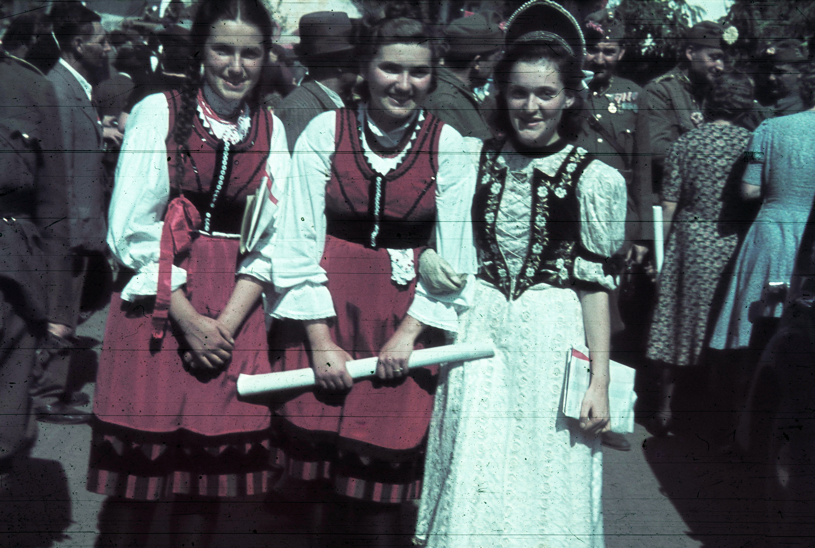 1940, Fortepan, colorful, folk costume, Fortepan #92472