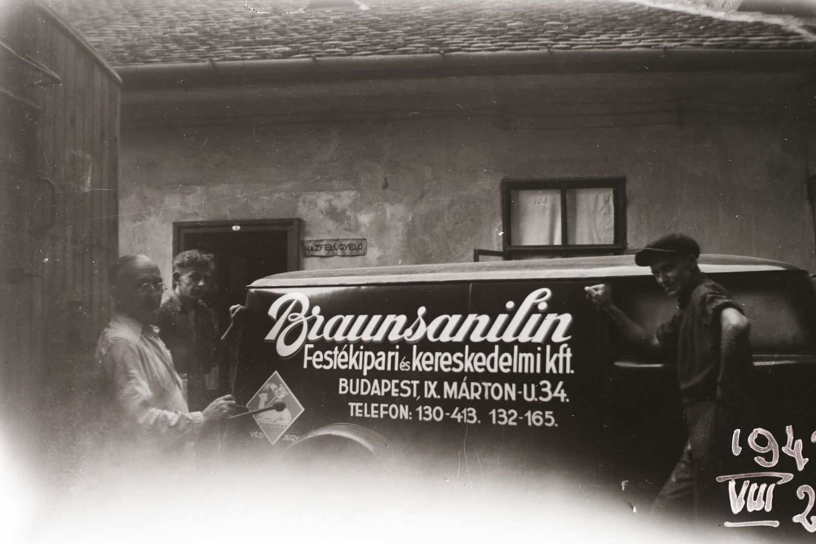 Magyarország, Budapest IX., Sobieski János utca 30., 1943, Fortepan/Album002, Budapest, Fortepan #92629