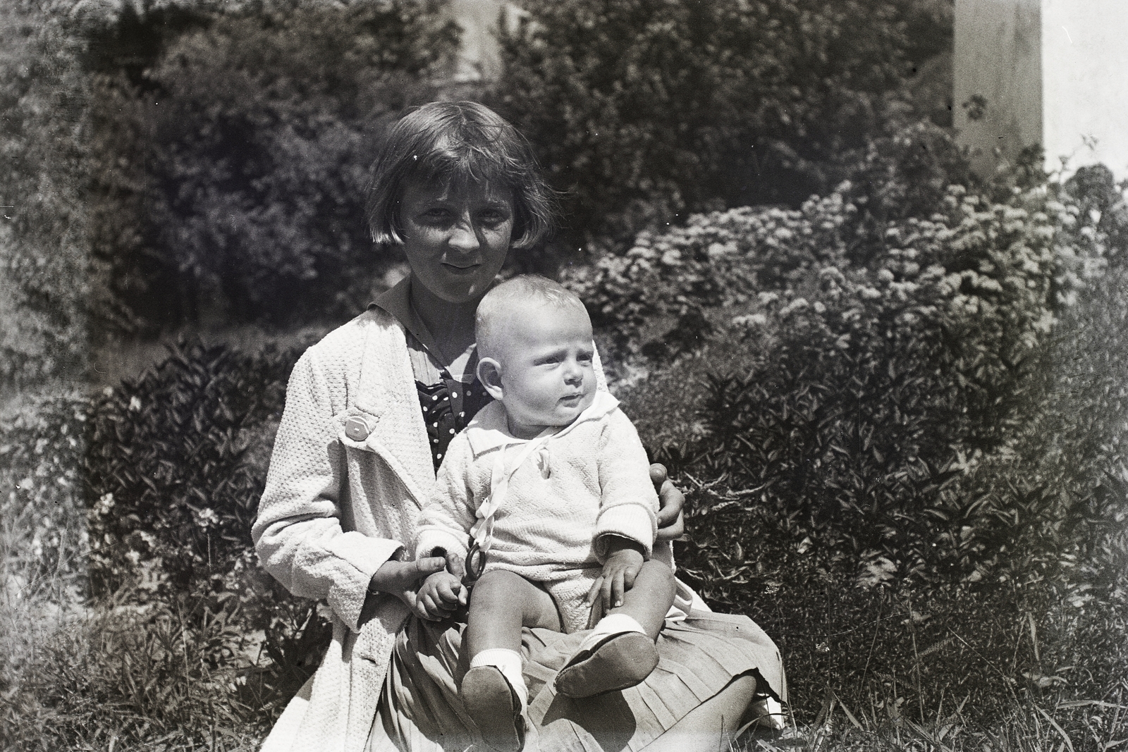 1928, Haui Balázs, woman, kid, Fortepan #92894