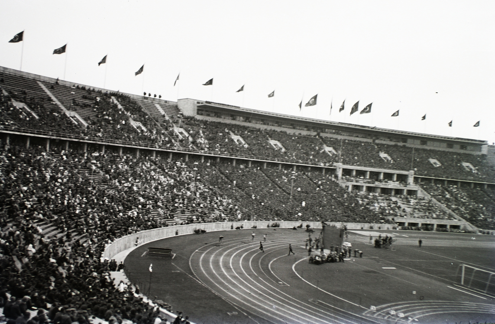 Németország, Berlin, Olimpiai stadion., 1938, Hegedűs Judit, Fortepan #92975