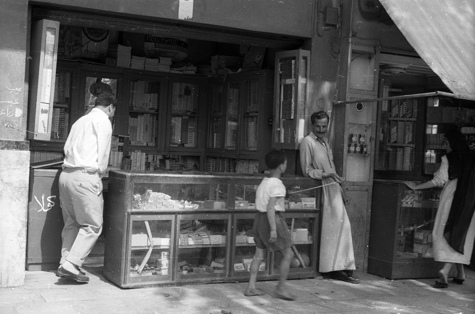 Egypt, 1962, Inkey Tibor, seller, Fortepan #93183