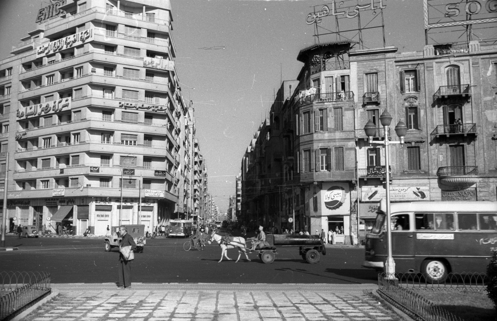 Egypt, Cairo, Tahrir tér., 1962, Inkey Tibor, Fortepan #93222