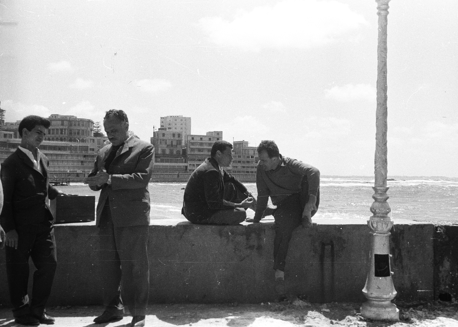 Egypt, Alexandria, Stanley-öböl., 1962, Inkey Tibor, Fortepan #93277