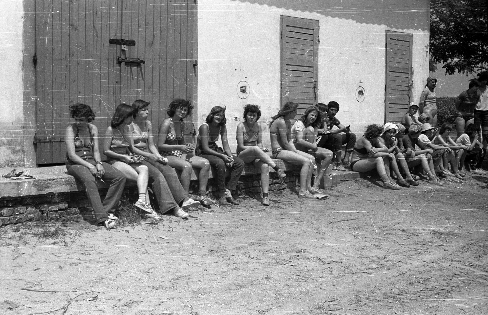 1977, Kádár Iván, camp, engineering camp, Fortepan #93343