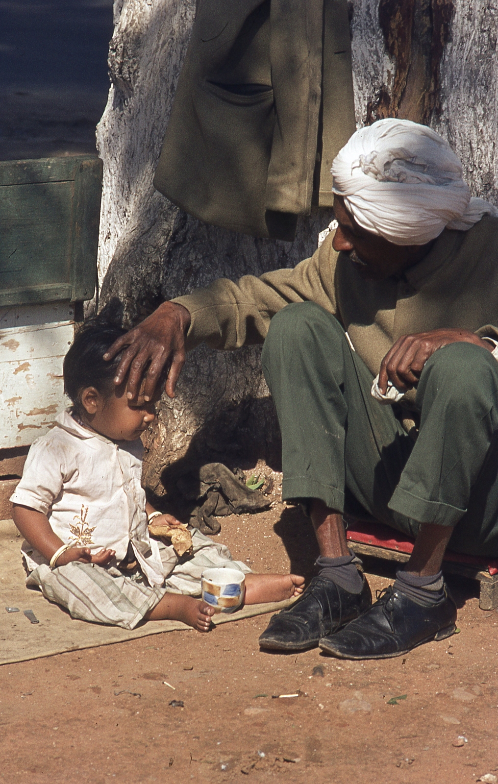 India, 1972, Lőw Miklós, colorful, generations, Fortepan #93630
