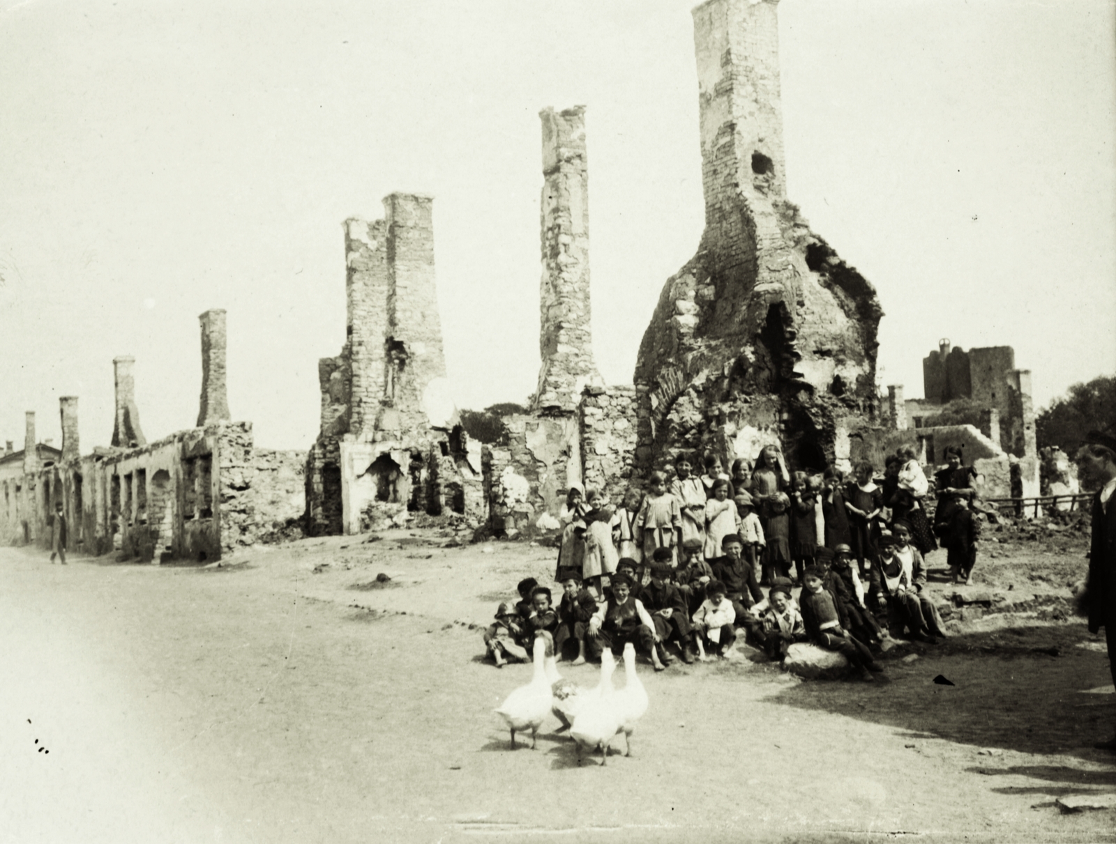 1915, Madaras Jenő, First World War, war damage, Fortepan #93731