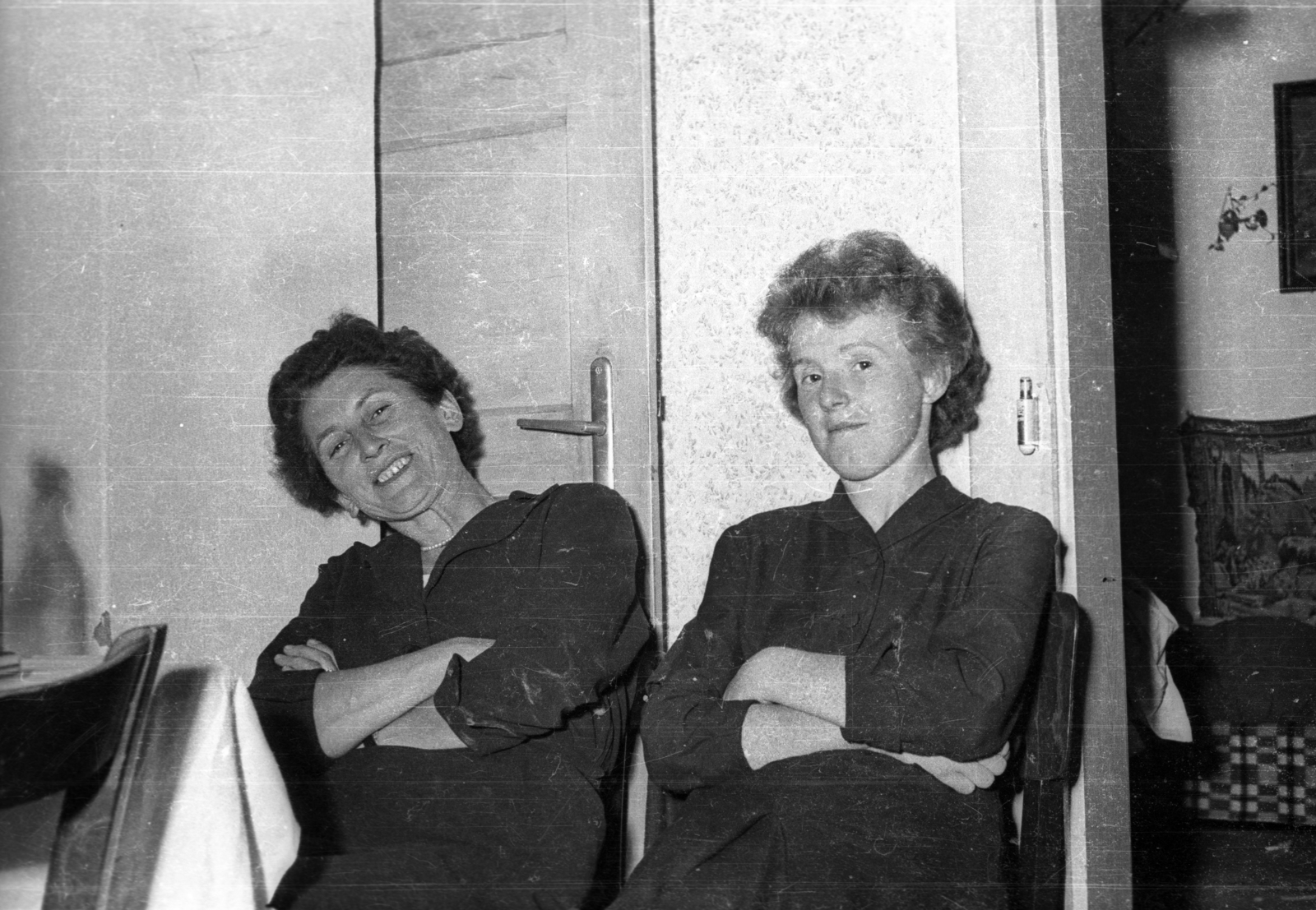 1962, Fortepan/Album004, arms crossed over the chest, Fortepan #93867