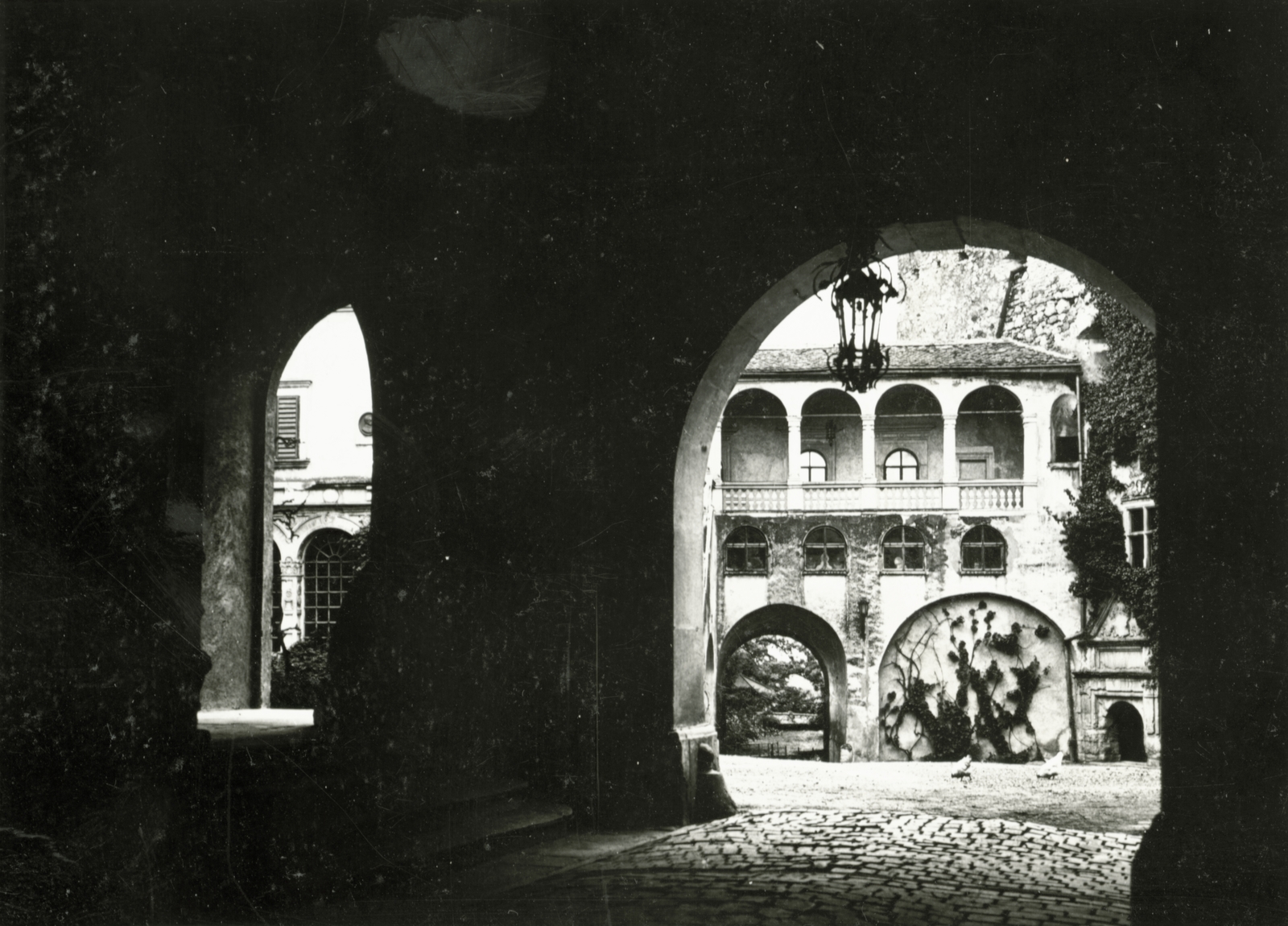 Hungary, Sárospatak, Rákóczi-vár, Lorántffy-loggia., 1930, Vajkai Aurél, museum, castle, Fortepan #93888